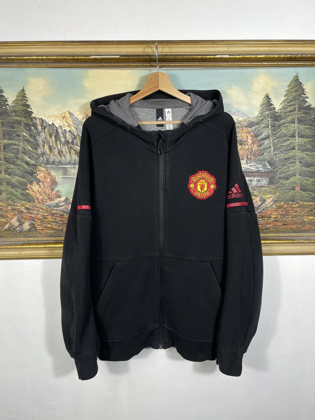 Adidas Adidas sweatshirt sportswear jersey blockcore vintage Size US M / EU 48-50 / 2 - 1 Thumbnail