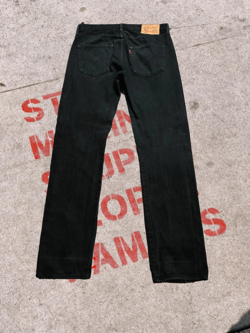 Levi's Vintage Levi's Red Tab Black Denim Jeans Size US 30 / EU 46 - 1 Thumbnail