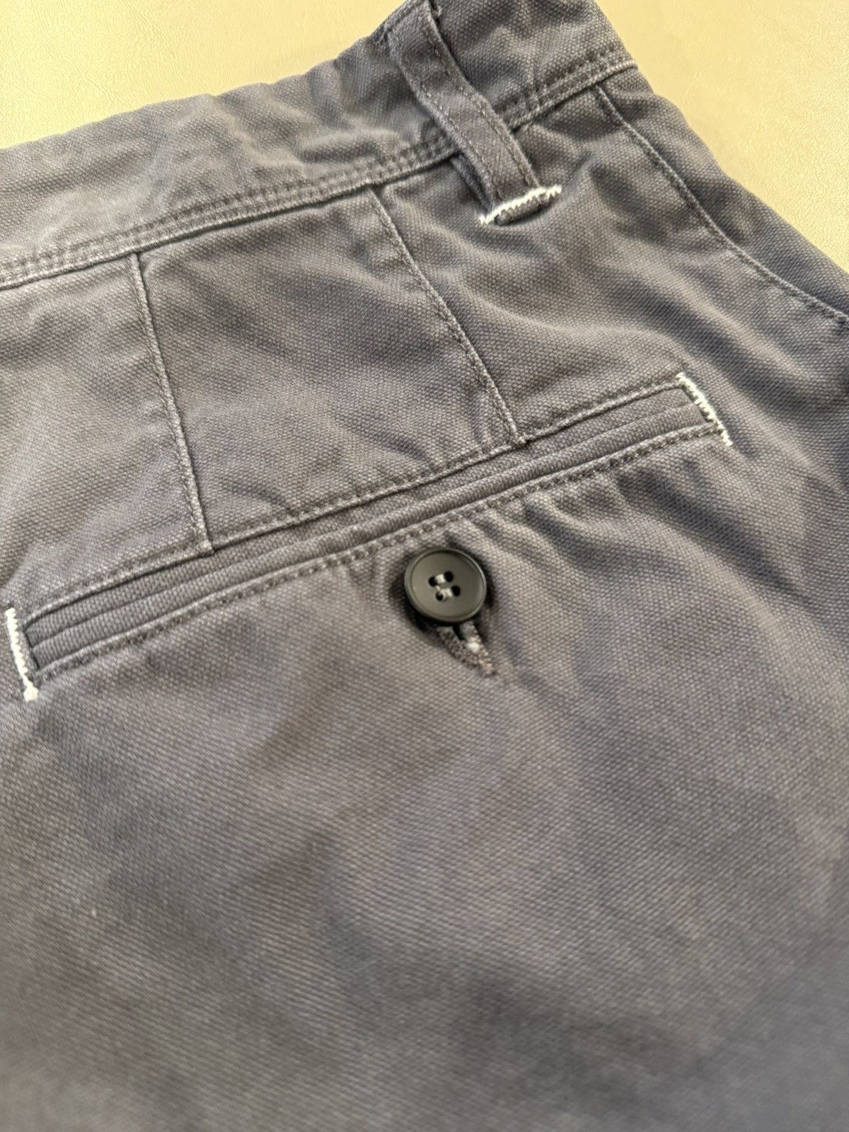 Facetasm × Incotex Gray Distressed Effect Pants Size US 30 / EU 46 - 5 Thumbnail