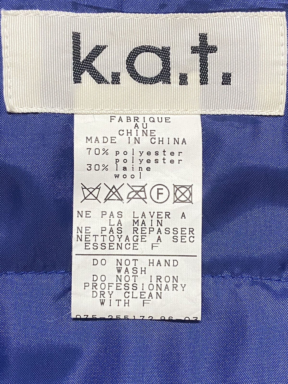 Designer × Japanese Brand K.a.t Cropped Puffer Jacket Size M / US 6-8 / IT 42-44 - 6 Thumbnail