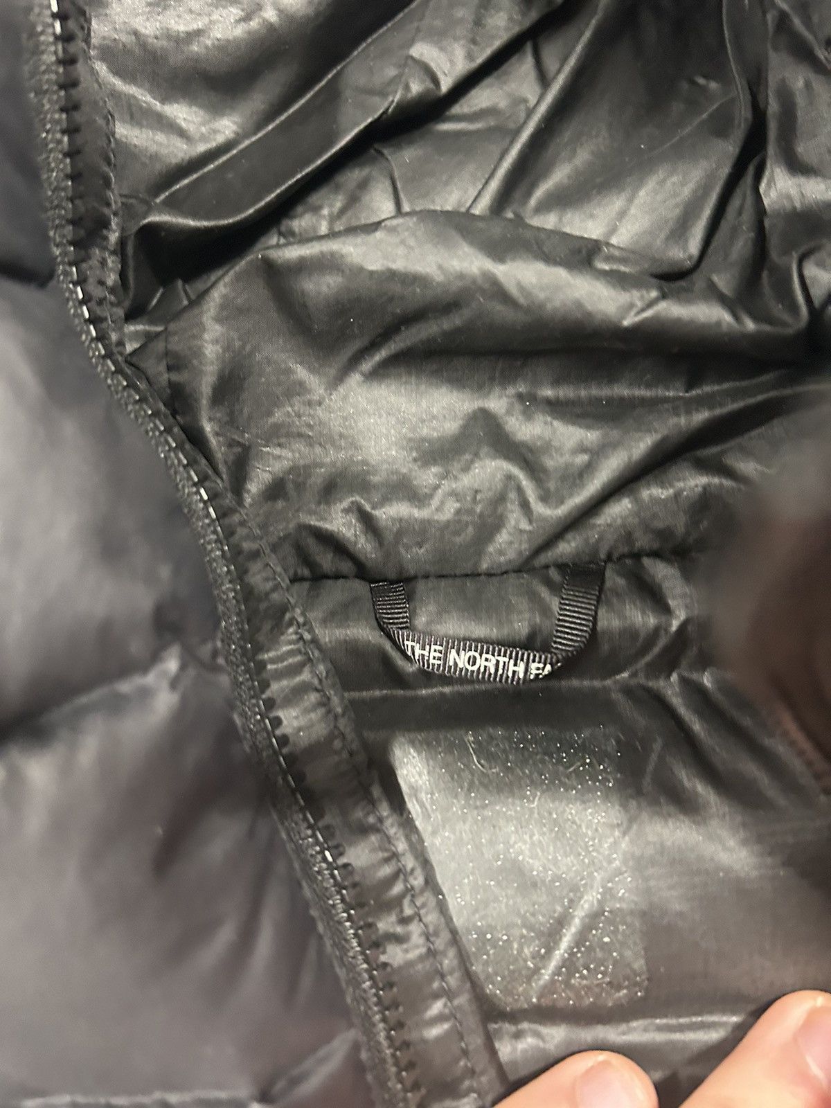 The North Face × Vintage Crazy Vintage Y2K Essential Black North Face Puffer Jacket Size US S / EU 44-46 / 1 - 2 Thumbnail