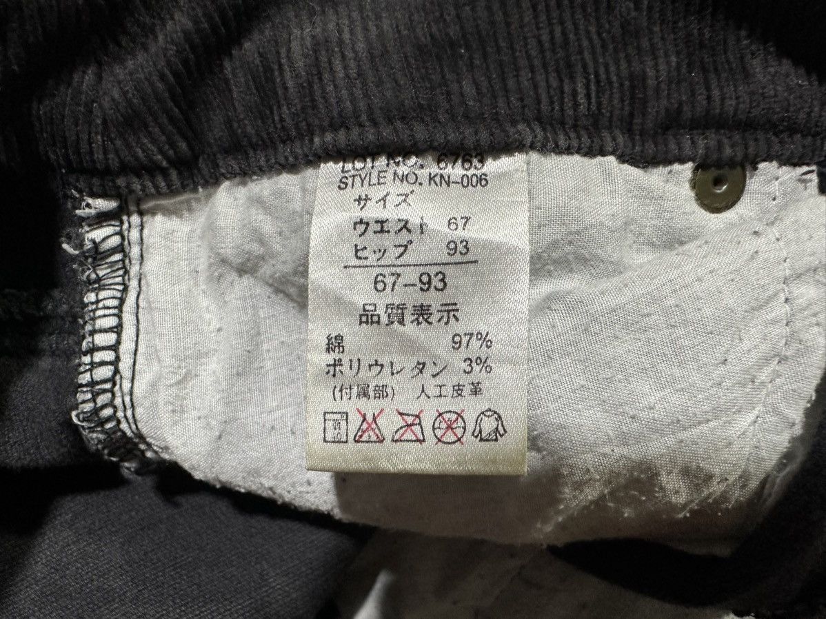 Tornado Mart 🔥Sick Y2K Japanese Laces Up Flared Corduroy Pants Size US 30 / EU 46 - 8 Thumbnail