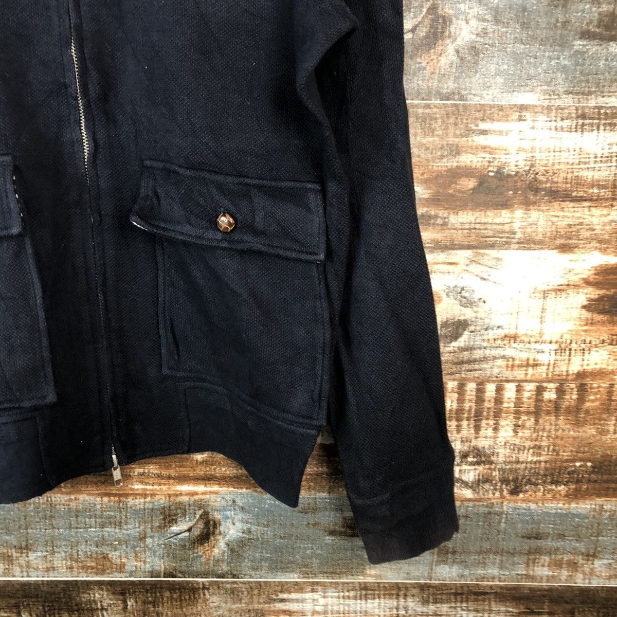 Beams Plus Beams Dark Blue sweater multipocket #A2027 Size US M / EU 48-50 / 2 - 8 Thumbnail