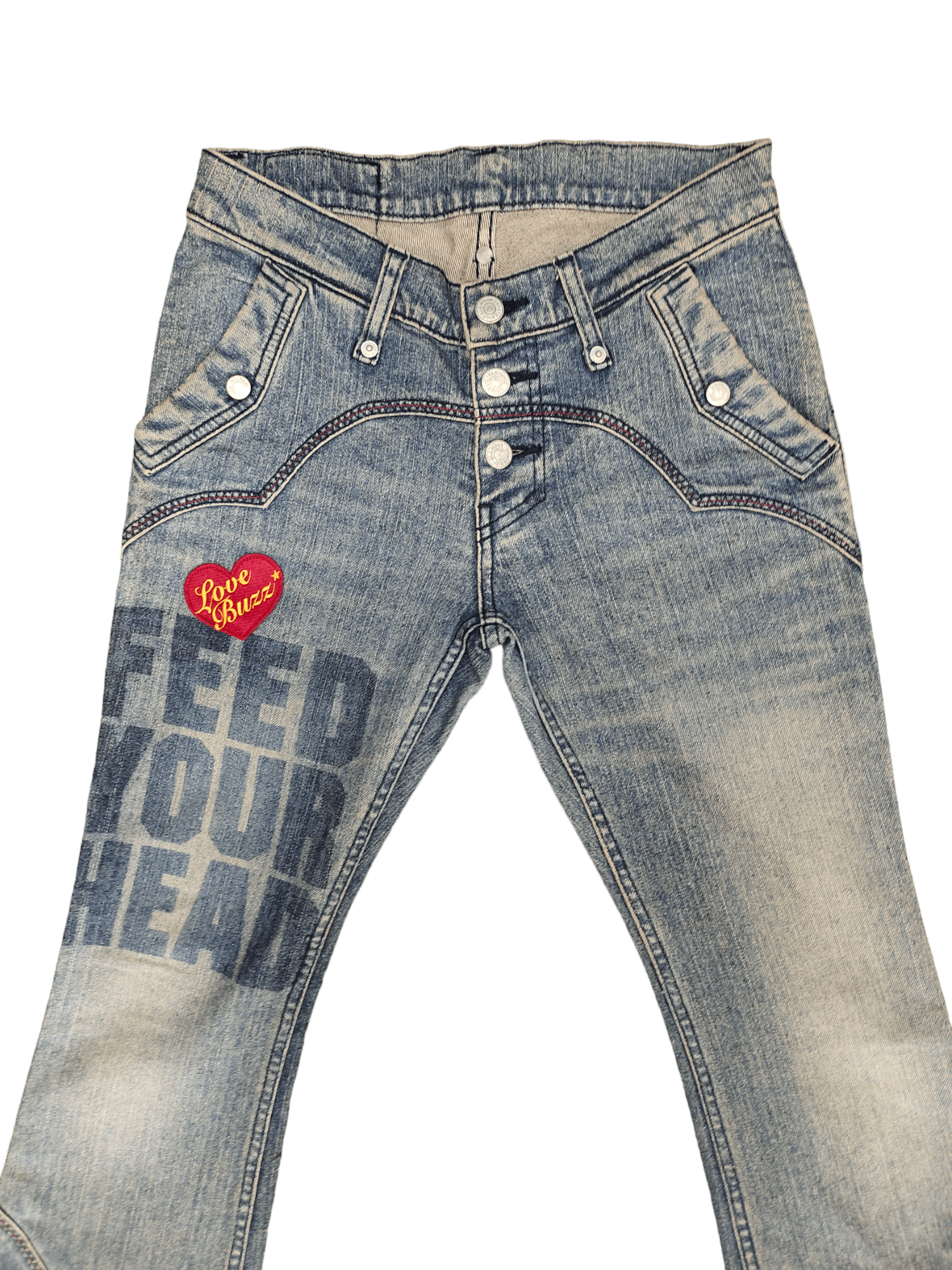 Hysteric Glamour 1990s Flare Jeans Kinky Hysteric Glamour Denim Boot Cut Size US 27 - 4 Thumbnail