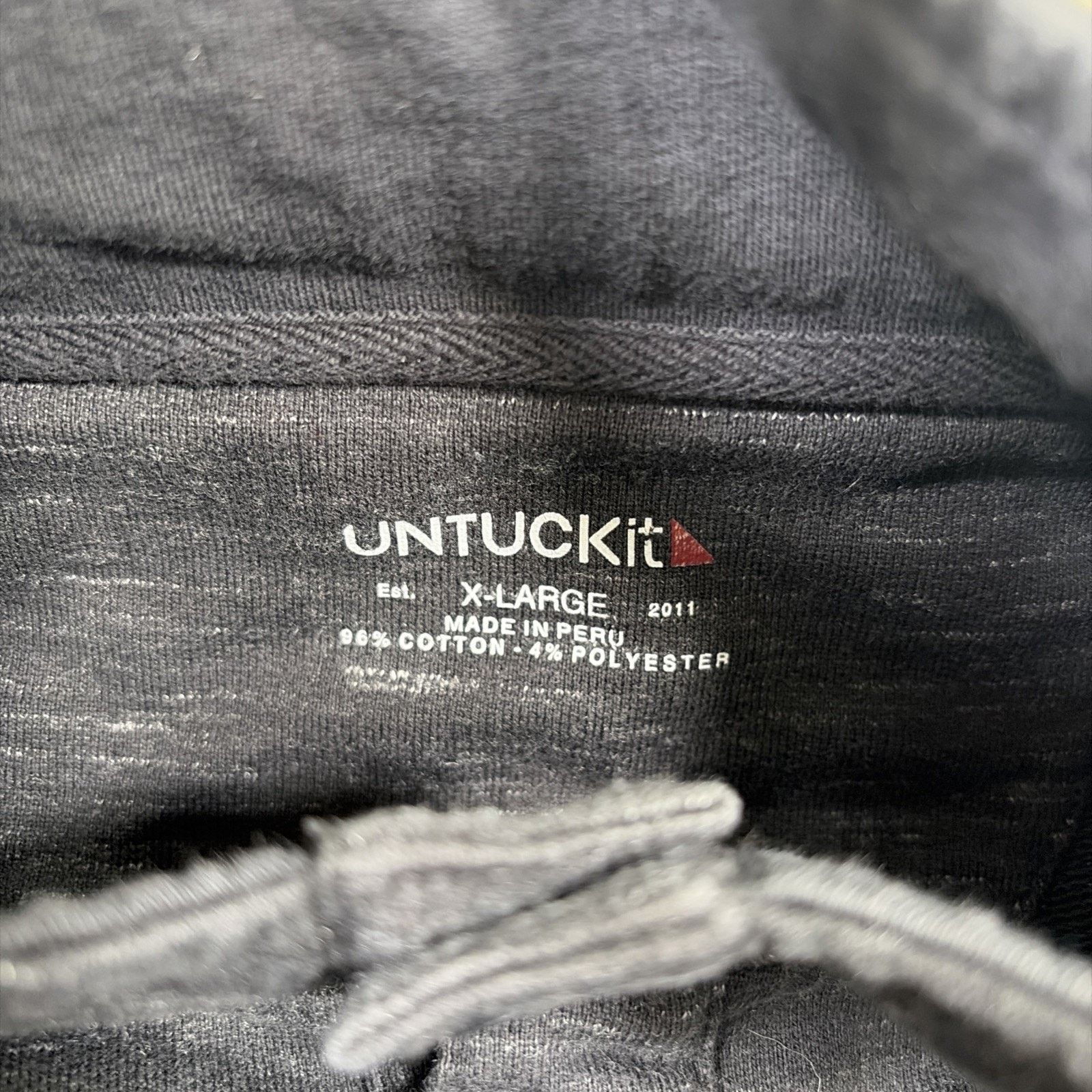UNTUCKit UNTUCKit 1/4 Button Knit Pullover Sweater Men’s Size XL Gray Size US XL / EU 56 / 4 - 8 Thumbnail