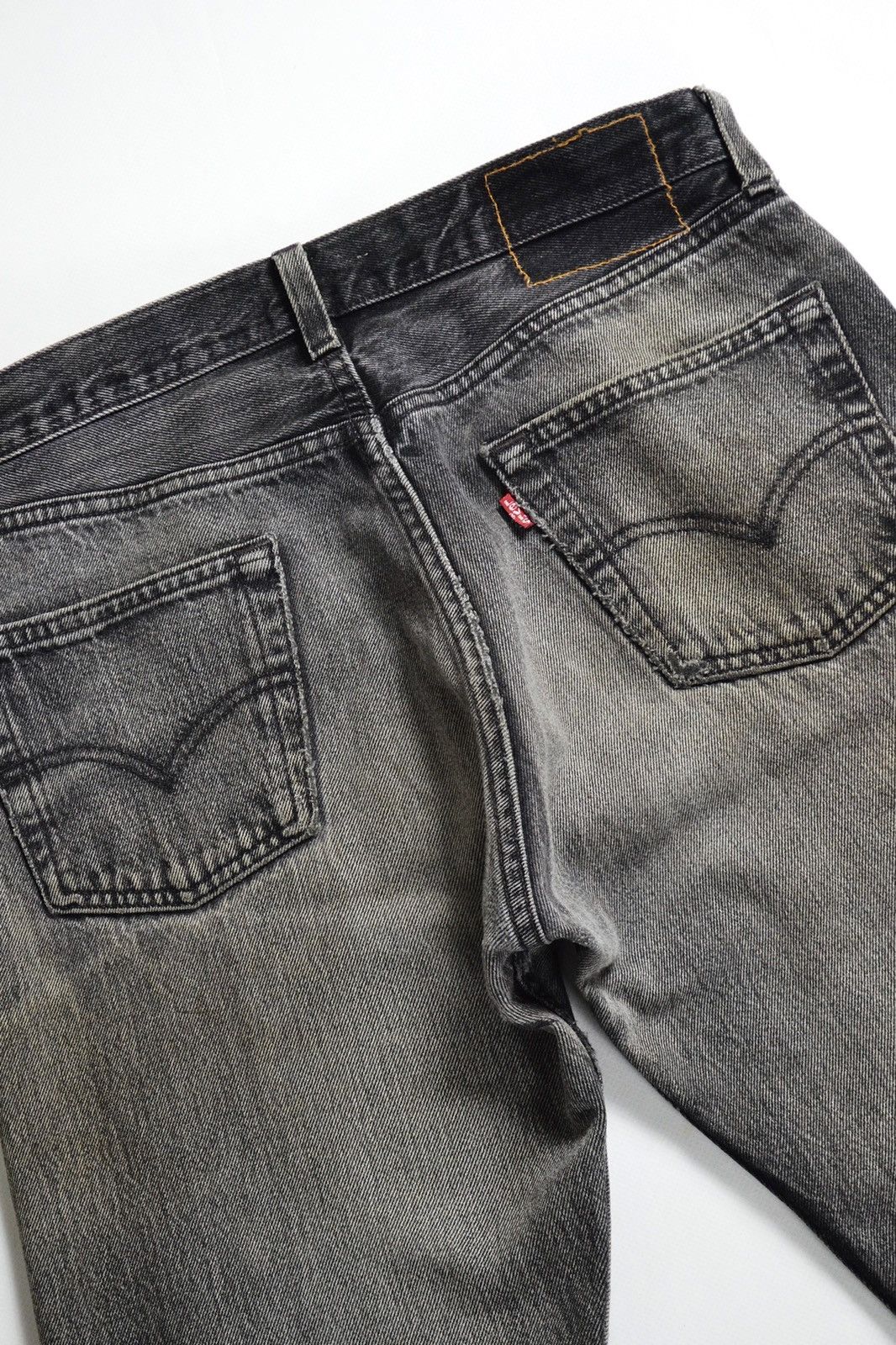 Levi's 90s Vintage Levis USA 501 Distressed Faded Denim Jeans Size US 30 / EU 46 - 12 Thumbnail