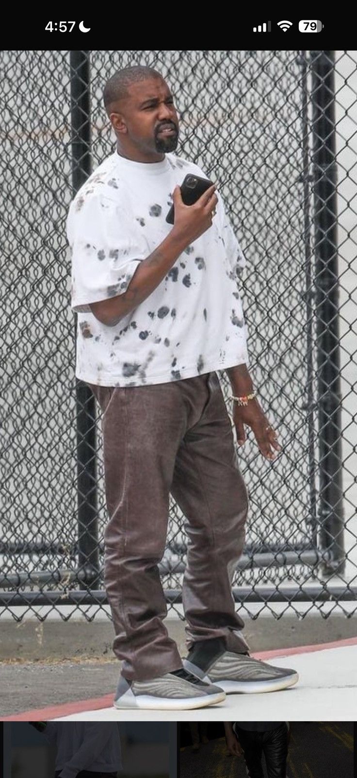Gap × Yeezy Gap vintage leather pants Size US 38 / EU 54 - 13 Thumbnail