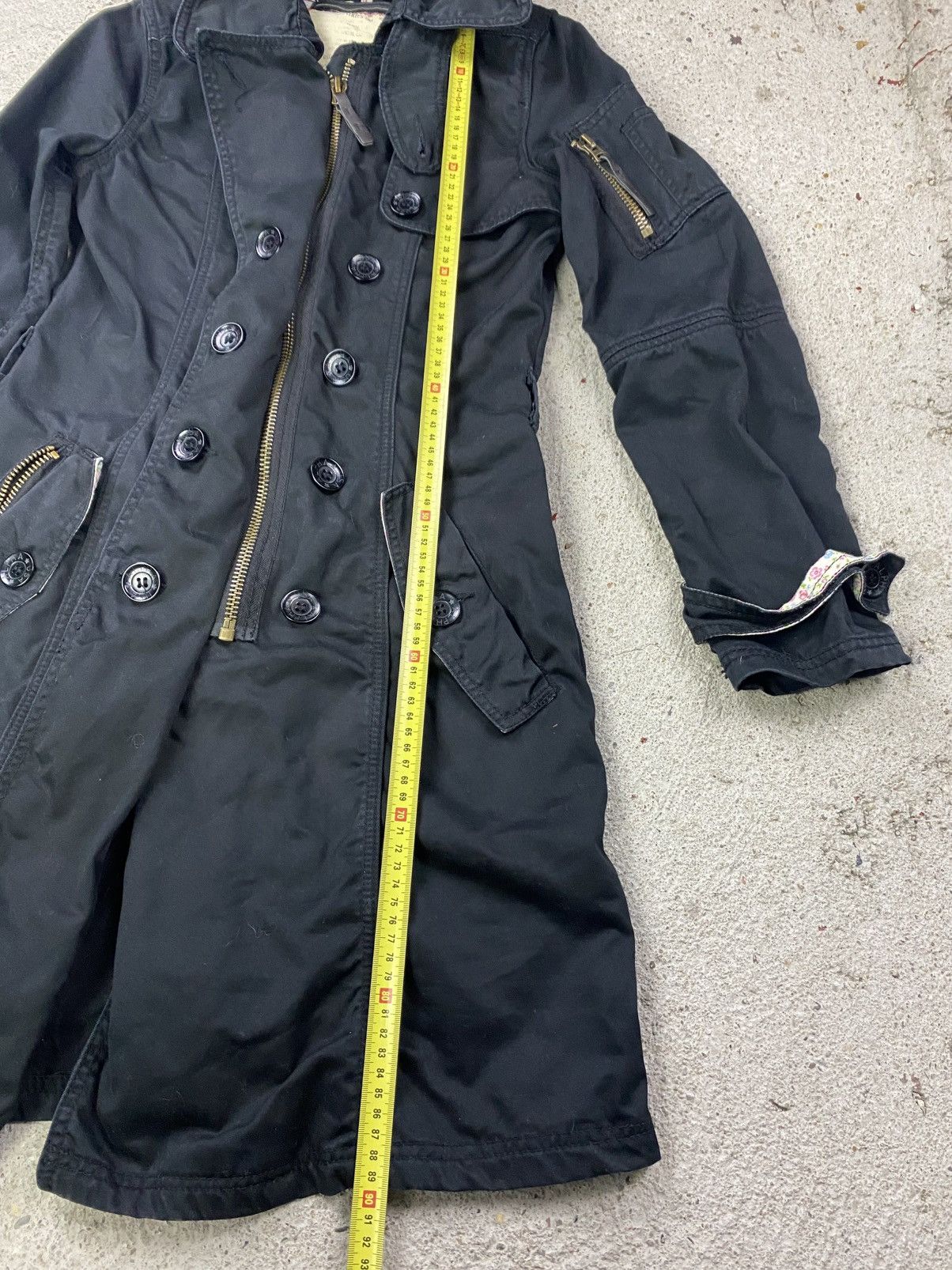 Alpha Industries Alpha indusries trench coat black angel by choice military Size S / US 4 / IT 40 - 13 Thumbnail
