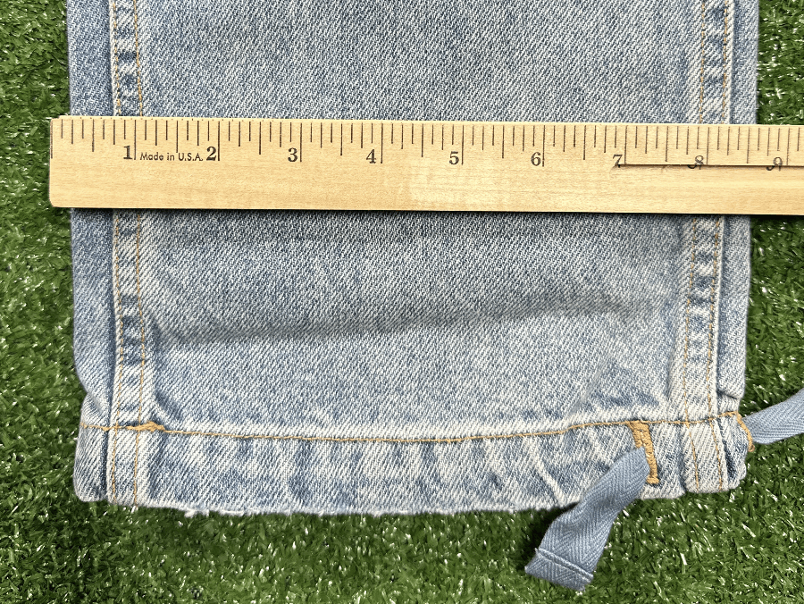 Rhude RHUDE Authentic Reza Denim Double Knee Indigo Pants Size US 28 / EU 44 - 9 Thumbnail