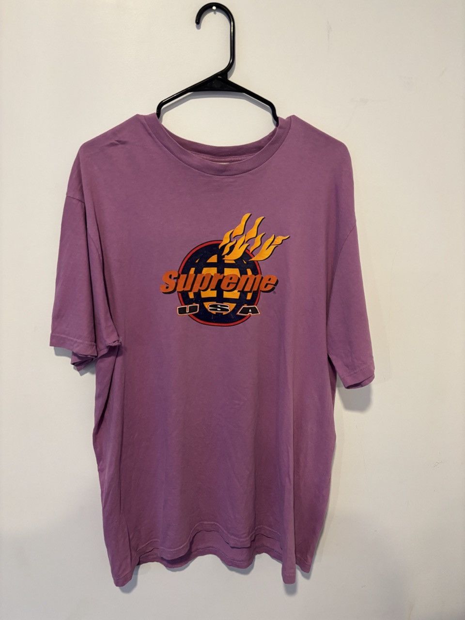 Supreme Made in USA x Supreme Men's Fire Tee Size US L / EU 52-54 / 3 - 1 Thumbnail