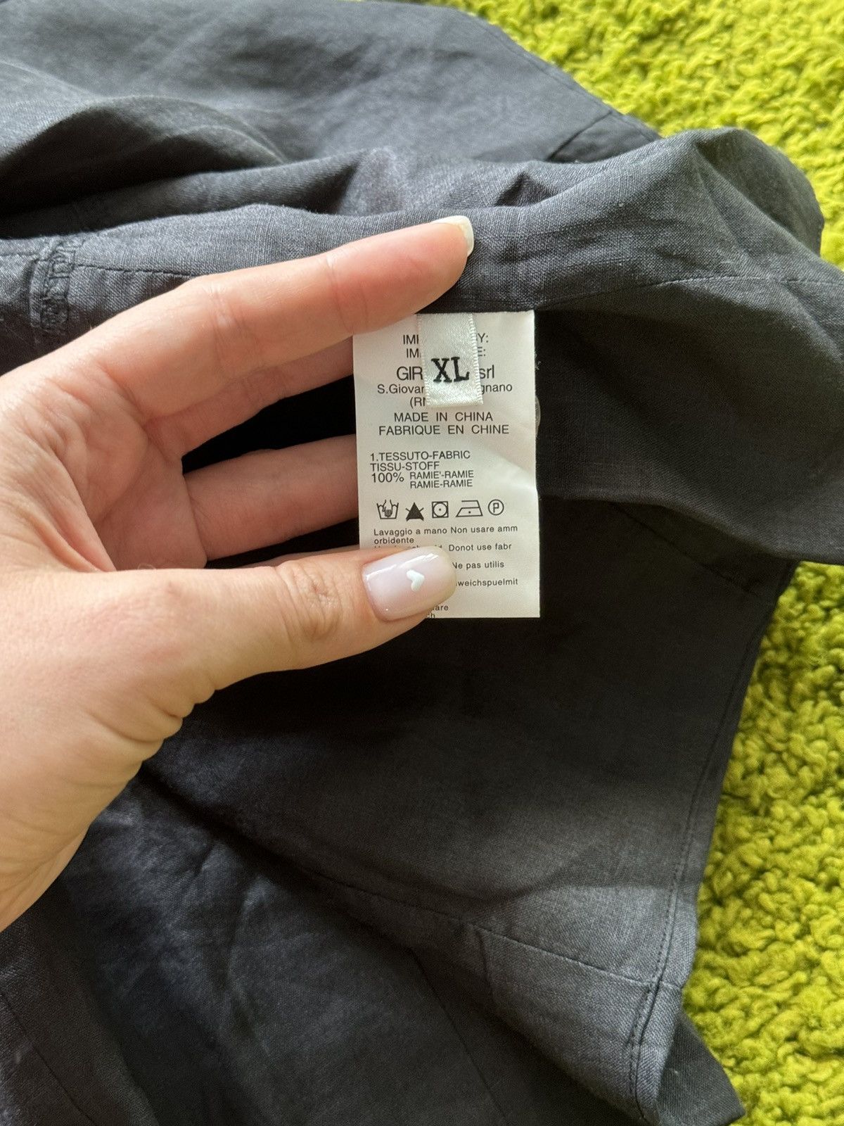 Designer × Marithe + Francois Girbaud Marithe Francois Girbaud avant garde 100% ramie dress Size XL / US 12-14 / IT 48-50 - 7 Thumbnail