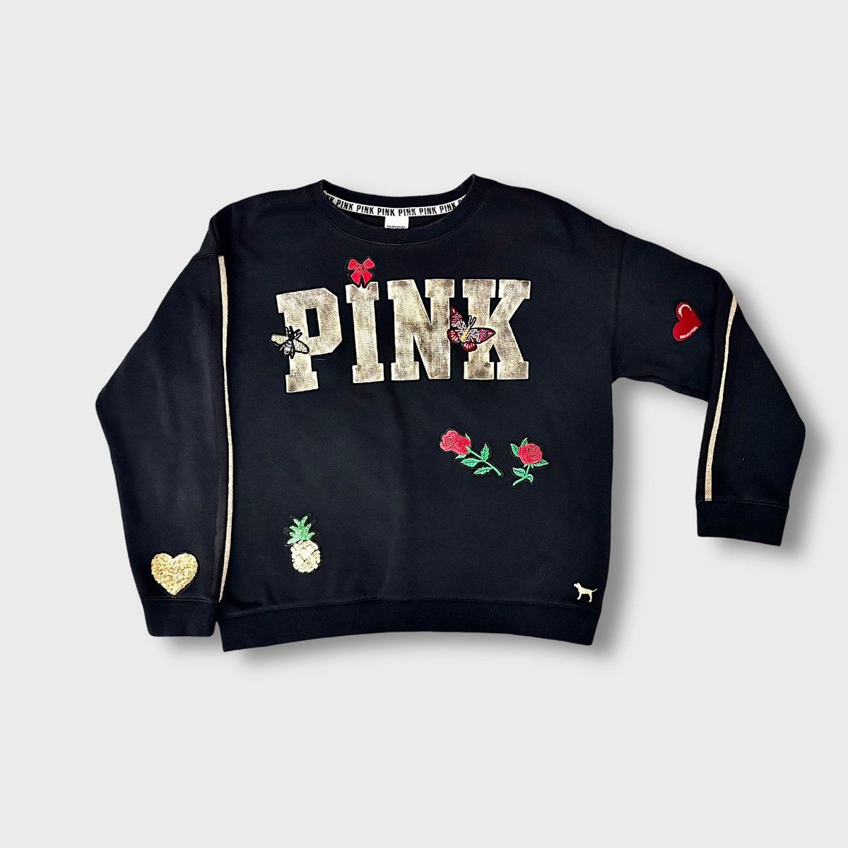 Pink Pink by Victoria Secret Women’s Pullover Sweatshirt Sz L Size L / US 10 / IT 46 - 9 Thumbnail