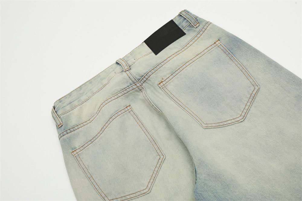 Japanese Brand × Jean Washed Vintage Men's Loose Casual Ripped Jeans Size US 32 / EU 48 - 5 Thumbnail