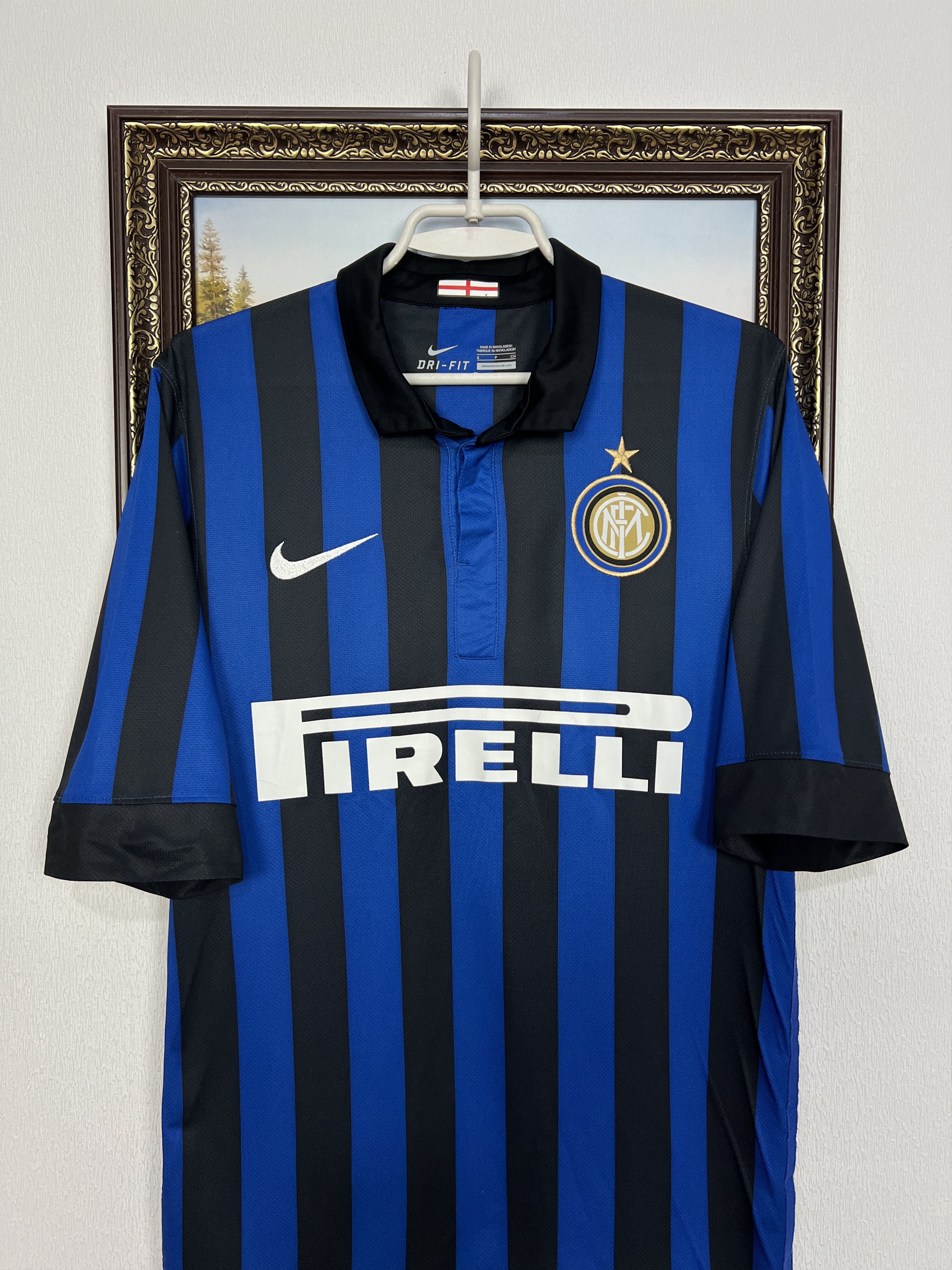 Nike Inter Milan football shirt Soccer Nike Maglia Jersey Trikot Size US S / EU 44-46 / 1 - 2 Thumbnail