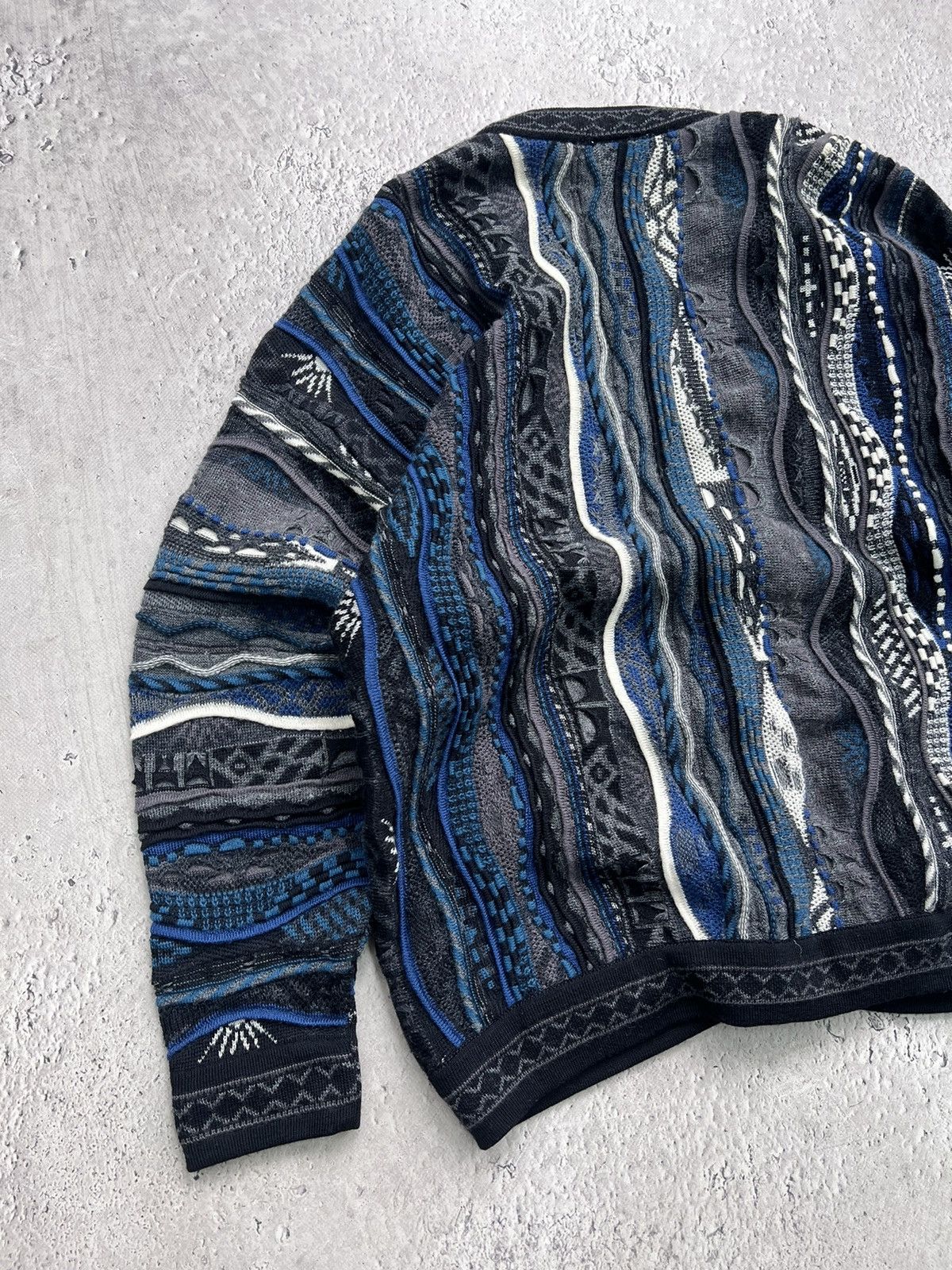 Carlo Colucci × Coogi × Vintage Rare Vintage CARLO COLUCCI Cardigan Sweater Coogi Size US XL / EU 56 / 4 - 11 Thumbnail