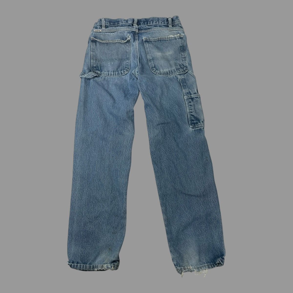Vintage Vintage 90s faded carpenter denim jeans Size US 31 - 2 Thumbnail