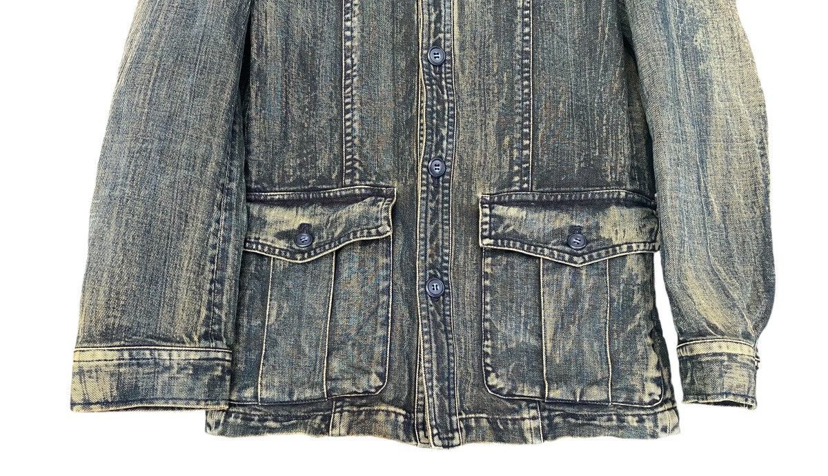 If Six Was Nine Rare TORNADO MART Denim Jacket Button (M) Size US M / EU 48-50 / 2 - 4 Thumbnail