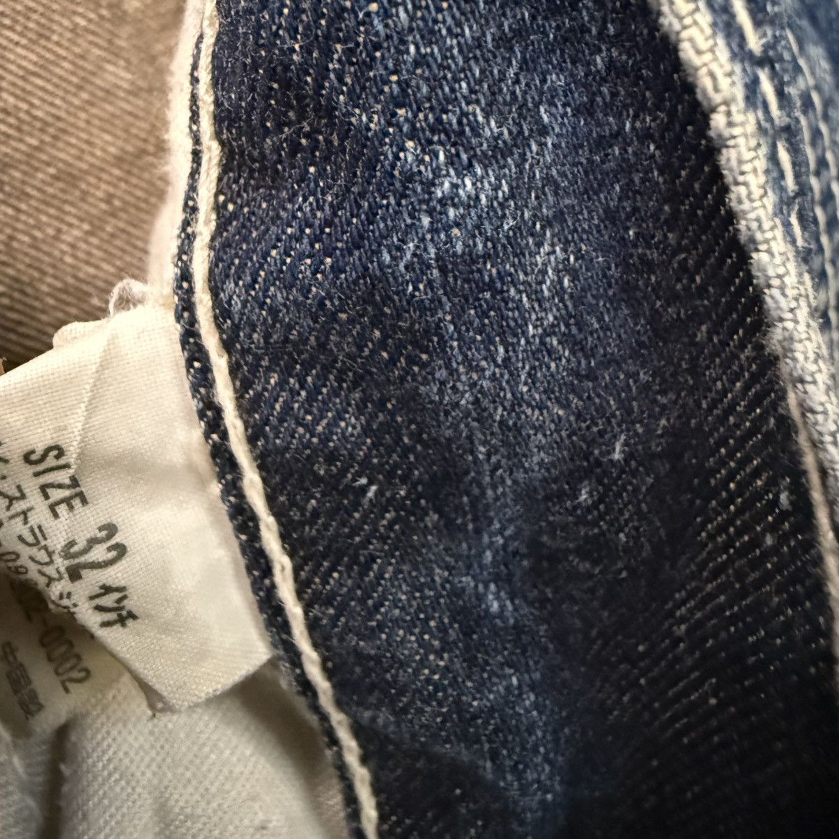 If Six Was Nine 🔥🇯🇵 Vintage 90s Levis Japanese Distressed Rusty Denim Size US 32 / EU 48 - 12 Thumbnail
