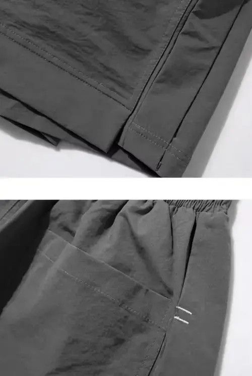 20SS Indigo Union Japan Grey Tech Shorts