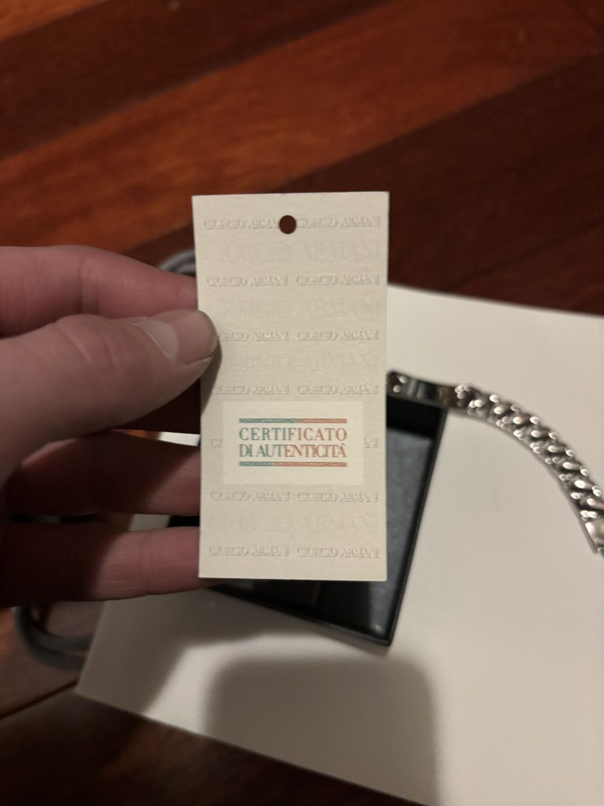 Emporio Armani Emporio Armani steel chain Size ONE SIZE - 5 Thumbnail