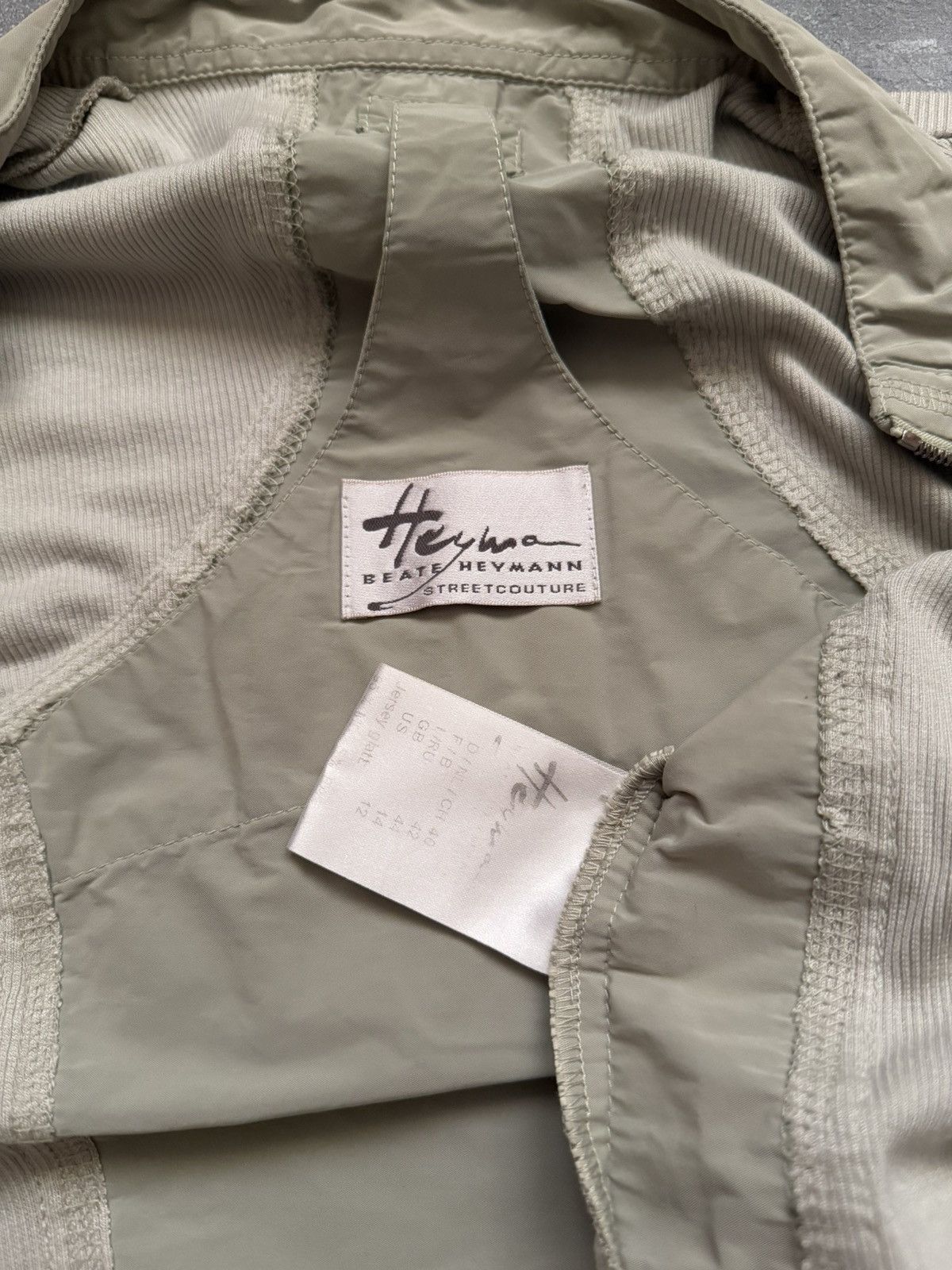 Other Beate Heymann Tech Zip Jacket w/ Nylon Panels Size M / US 6-8 / IT 42-44 - 6 Thumbnail