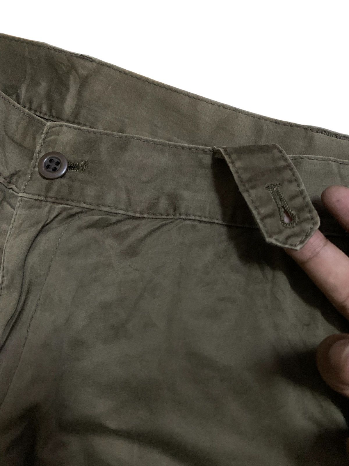 ABAHOUSE Vtg Japanese Abahouse Military Cargo Wide Pant Size US 31 - 6 Thumbnail