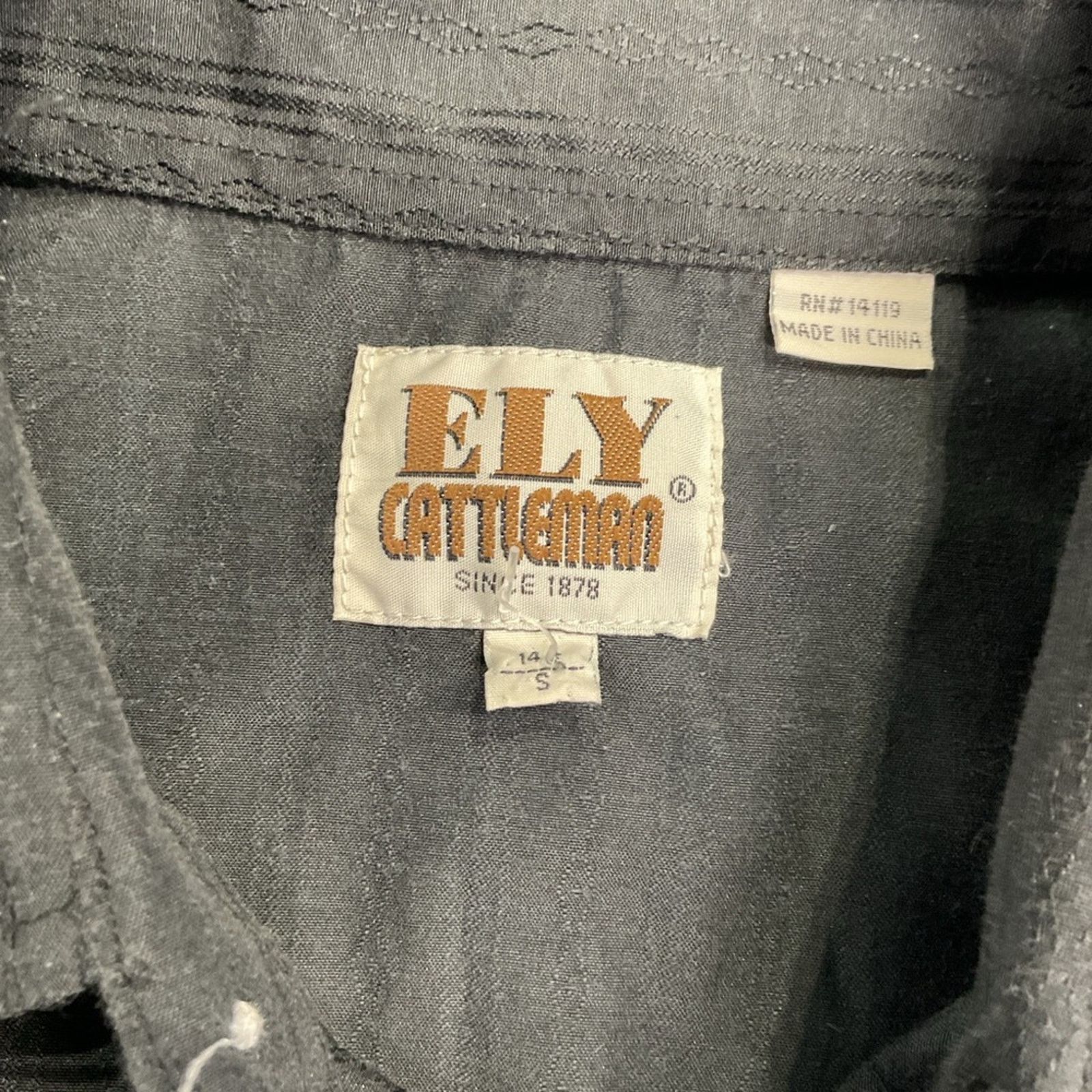Vintage Ely Cattlemen Western Pearl Snap Shirt Size US S / EU 44-46 / 1 - 3 Thumbnail