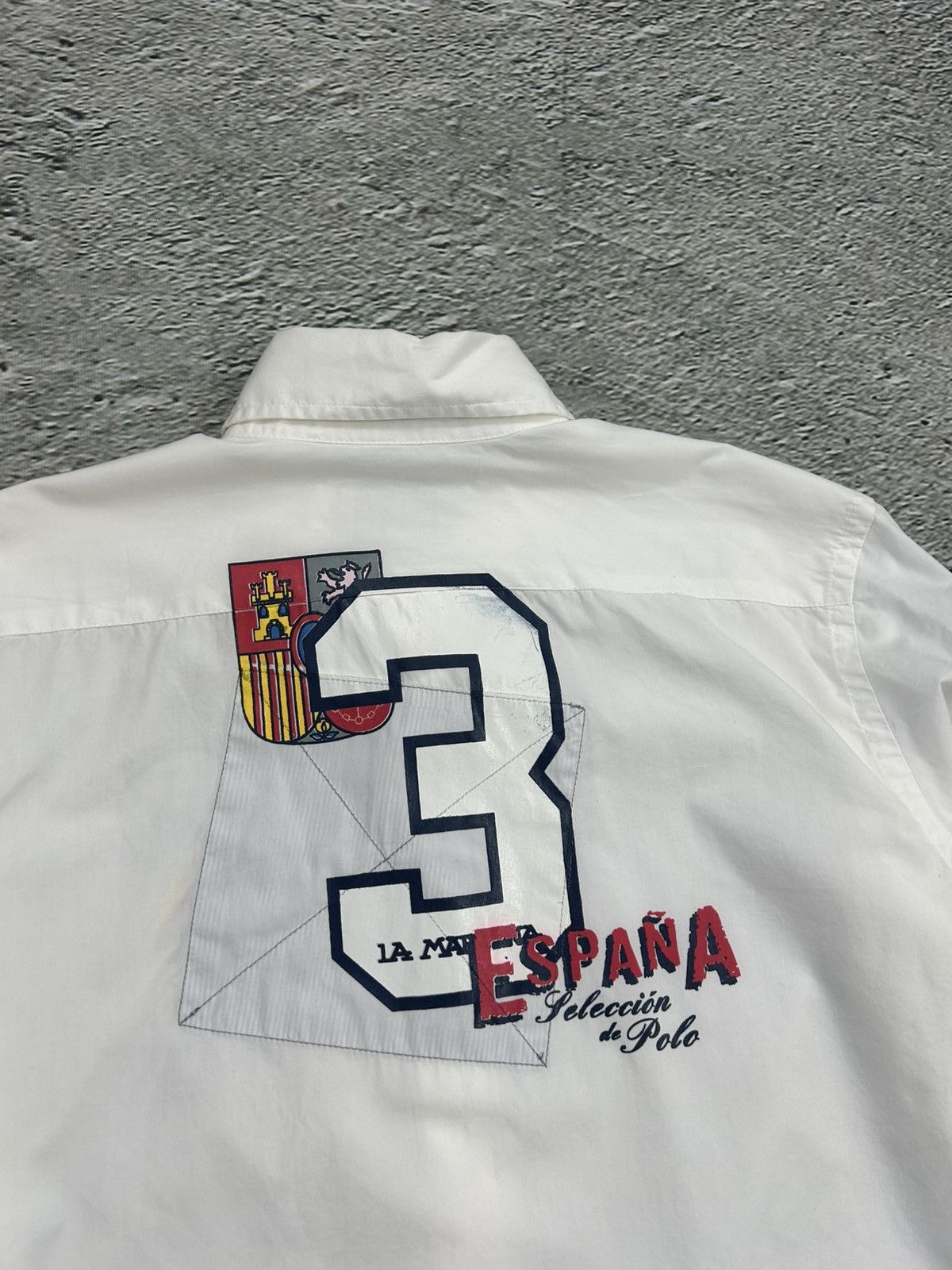 La Martina × Vintage La Martina shirt longsleeve white Chief Keef Polo Spain Size US M / EU 48-50 / 2 - 9 Thumbnail