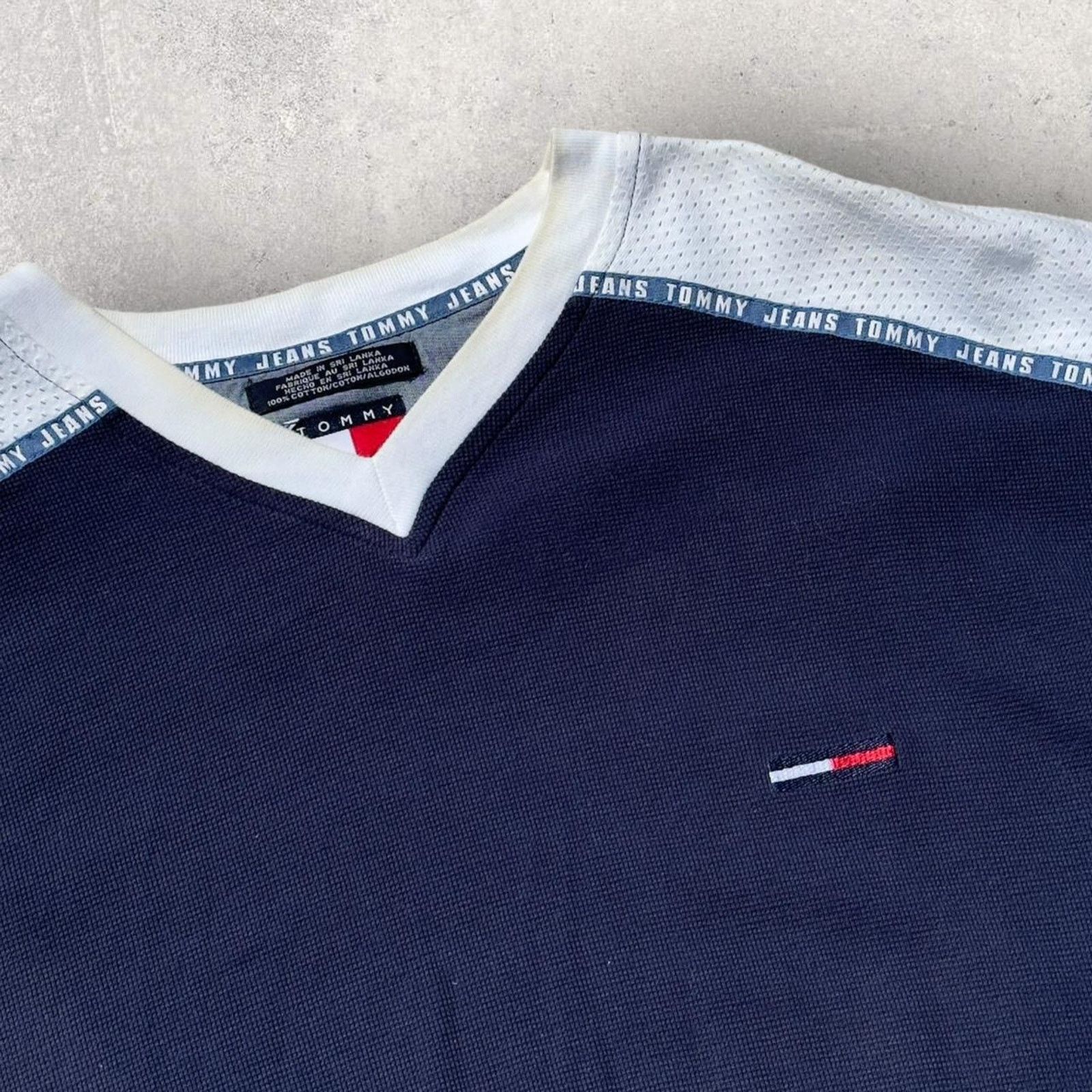 Tommy Hilfiger Vintage Tommy Jeans T-Shirt Size US XL / EU 56 / 4 - 3 Thumbnail