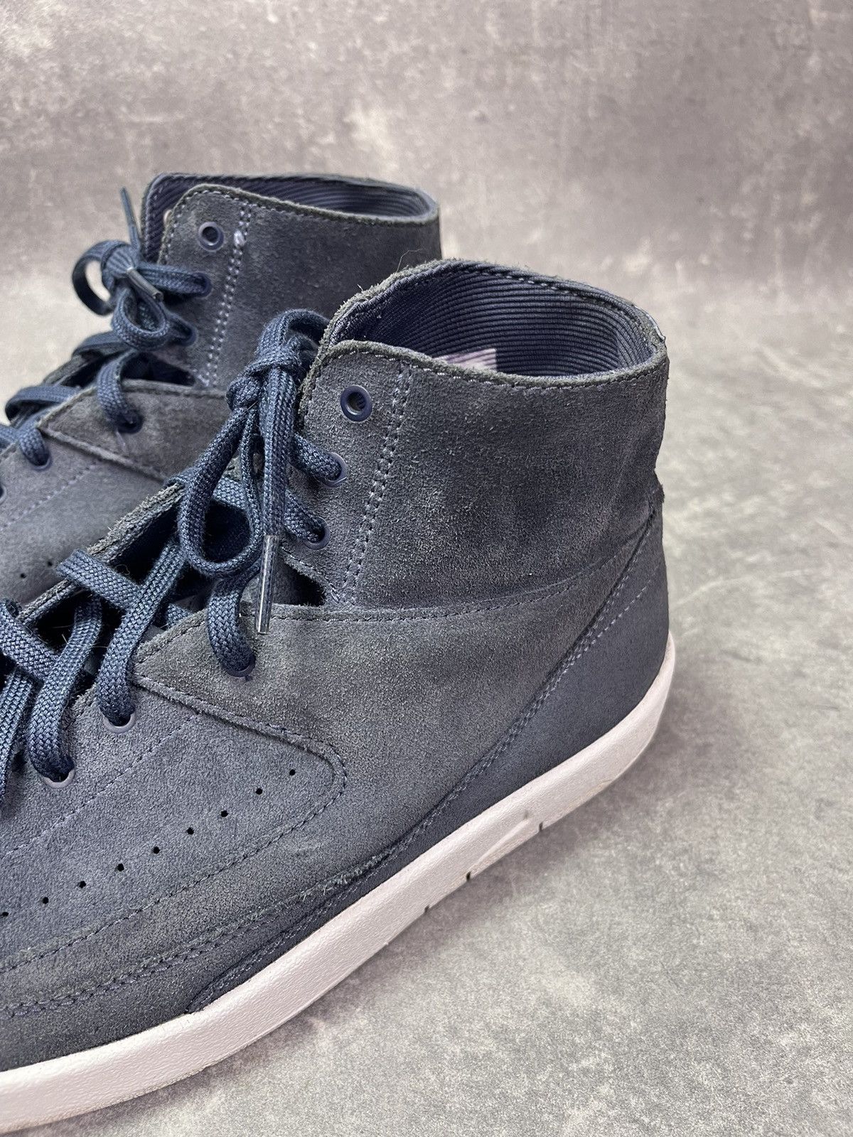 Jordan Brand Air Jordan 2 Retro Deconstructed Thunder Blue Size US 9.5 / EU 42-43 - 3 Thumbnail