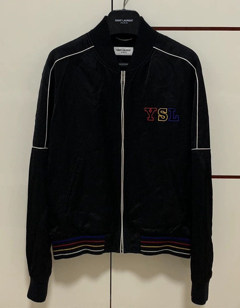 Yves Saint Laurent saint Laurent21 FW embroidered jacket 2503-Nextarrow Size US M / EU 48-50 / 2 - 1 Thumbnail