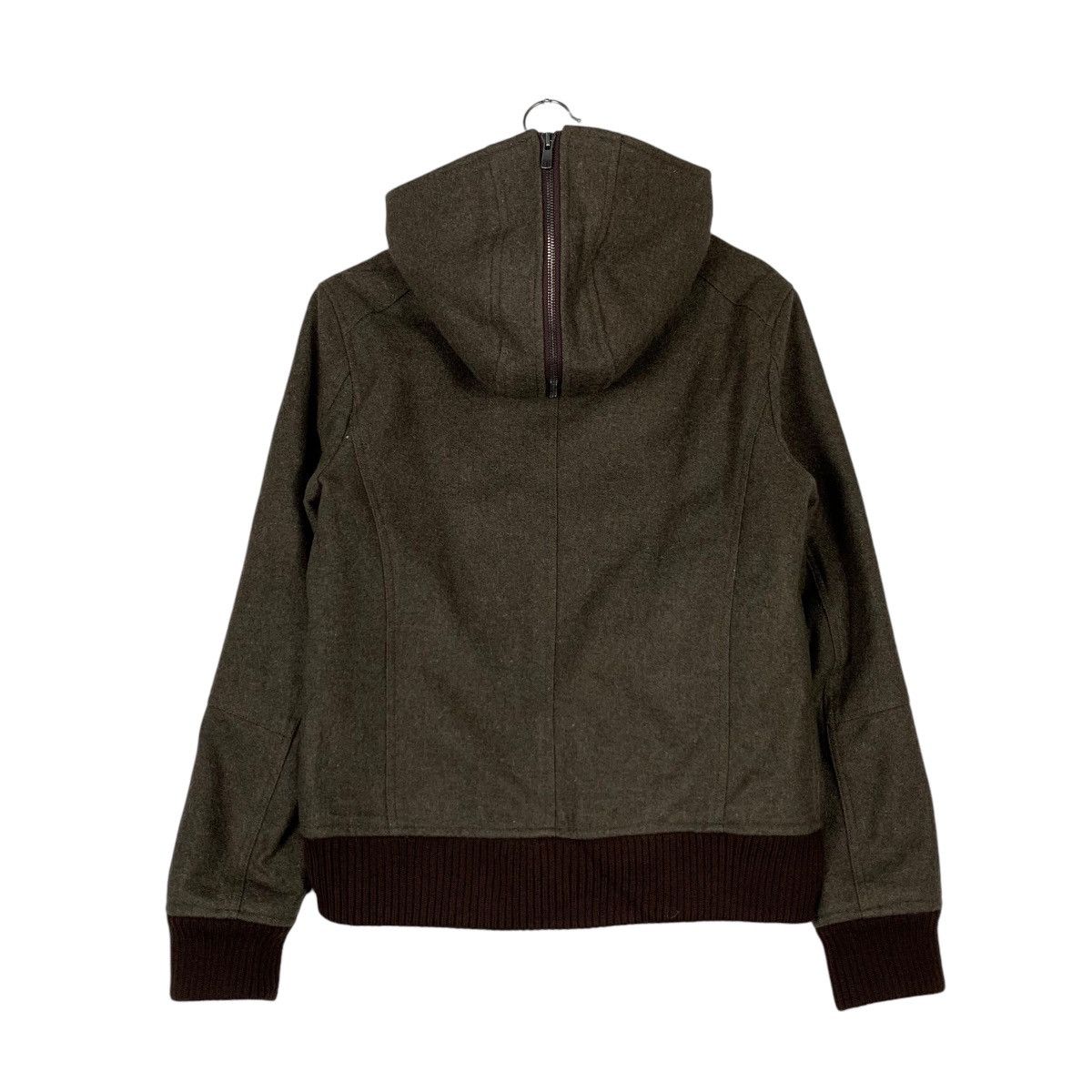 Japanese Brand 2000’s SERGEANT SALUTE Wool Hooded Jacket #1284-C58 Size US S / EU 44-46 / 1 - 7 Thumbnail