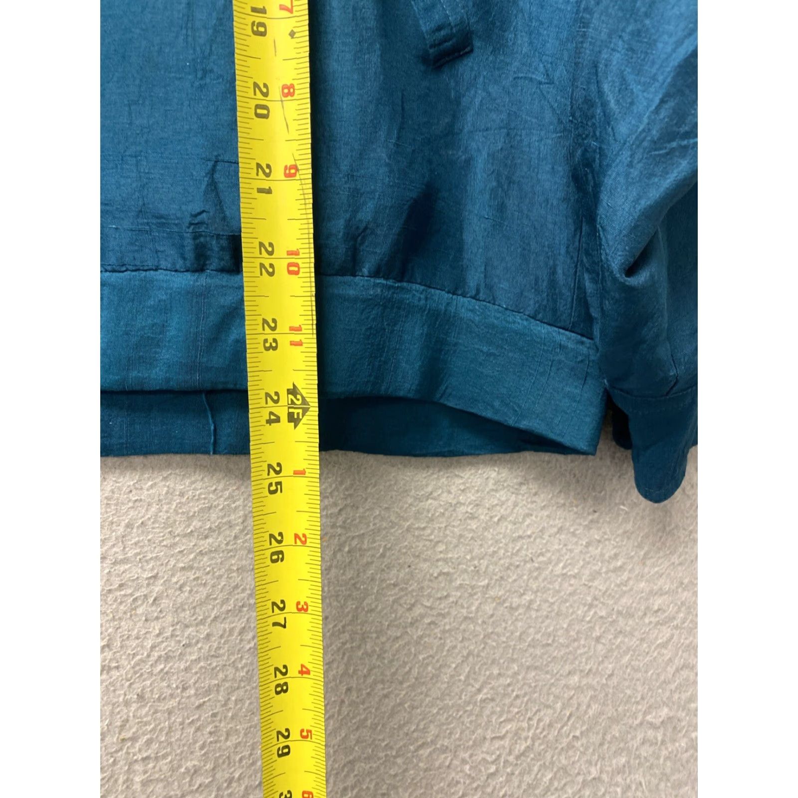 Vintage VINTAGE Louante Silk Windbreaker Jacket Women's Small Dark Green Activewear 90s Retro Size S / US 4 / IT 40 - 7 Thumbnail