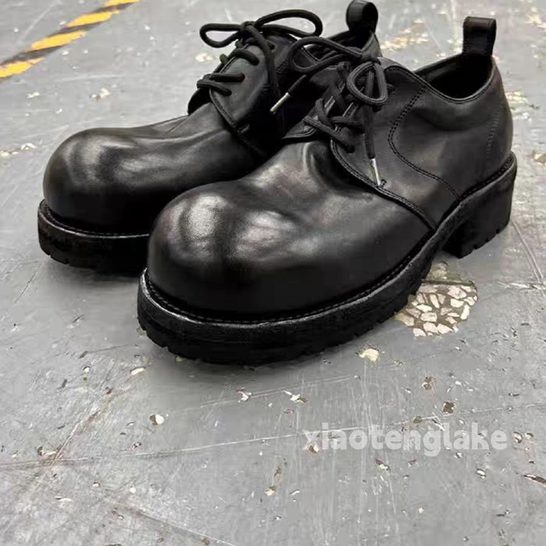 Vintage Utility punk yuppie derby thick sole yuppie boots shoes Size US 10 / EU 43 - 6 Thumbnail