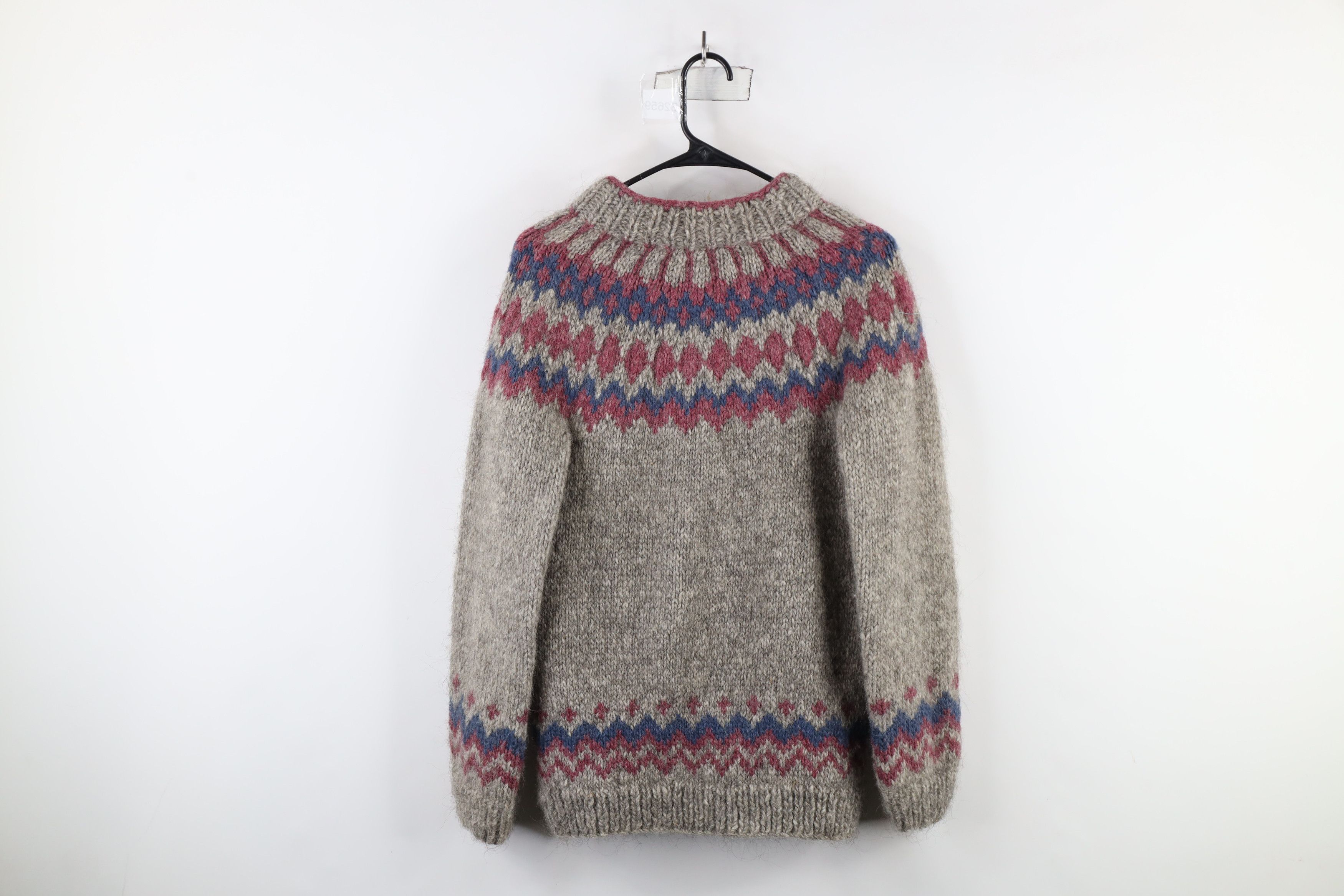 Vintage Vintage 60s 70s Cowichan Wool Fair Isle Cardigan Sweater Size US M / EU 48-50 / 2 - 8 Thumbnail