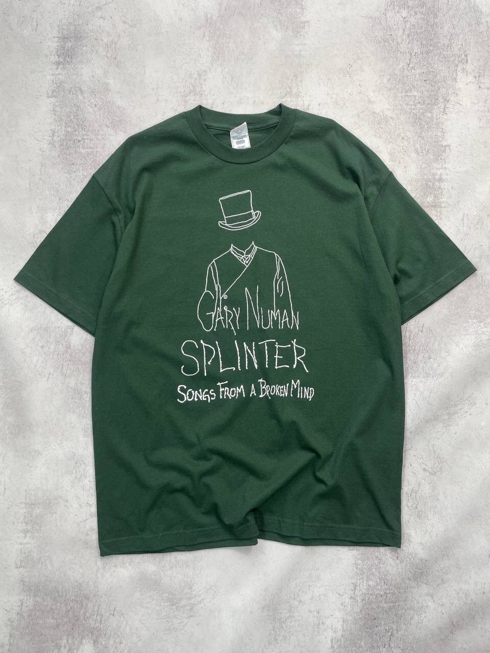 Band Tees × Japanese Brand × Vintage Vintage Gary Numan Splinter Tour 2013 Tee T-Shirt Y2K Size US XL / EU 56 / 4 - 1 Thumbnail