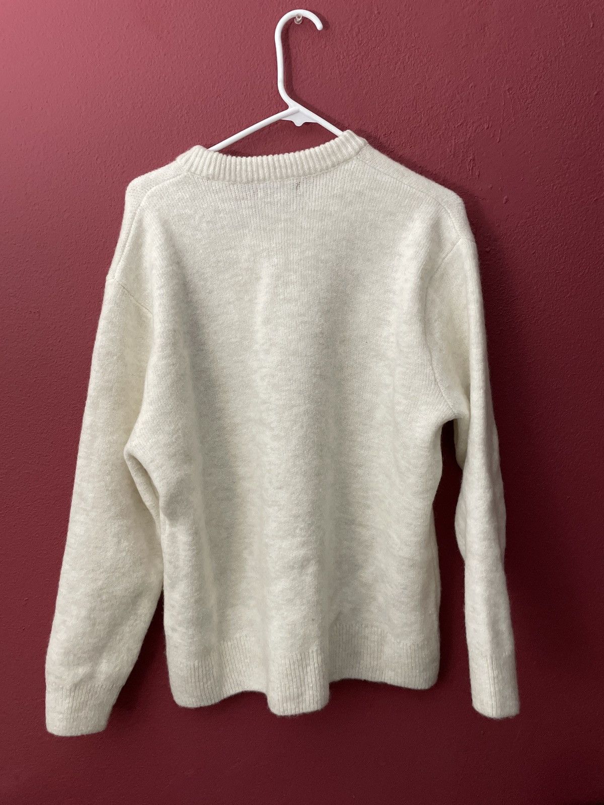 Zara Zara white knit sweater Size US L / EU 52-54 / 3 - 2 Thumbnail