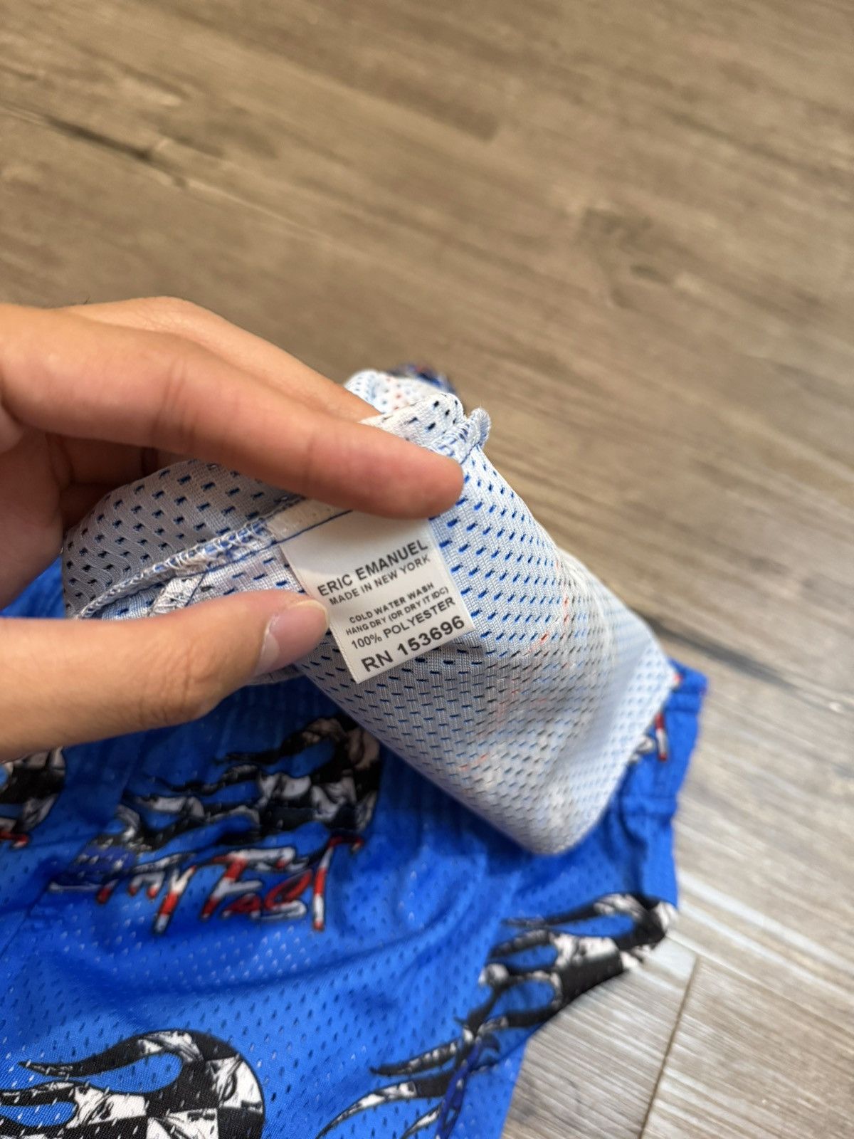 Eric Emanuel Matty Boy Eric Emanuel Blue Shorts Small Size US 34 / EU 50 - 4 Thumbnail