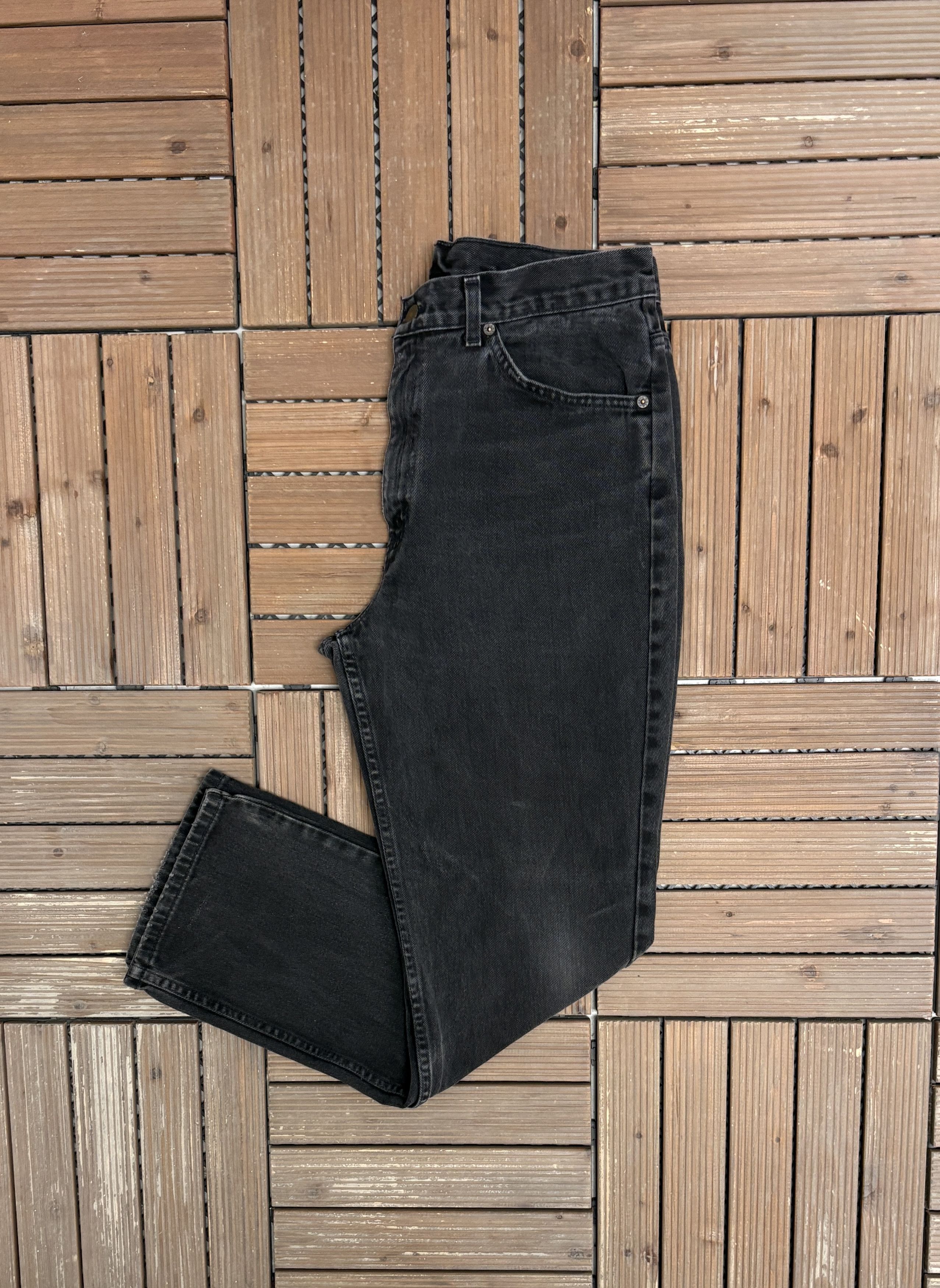 Levi's Levi's Levi Strauss & Co Orange Tab Vintage Black Jeans Size US 34 / EU 50 - 1 Thumbnail