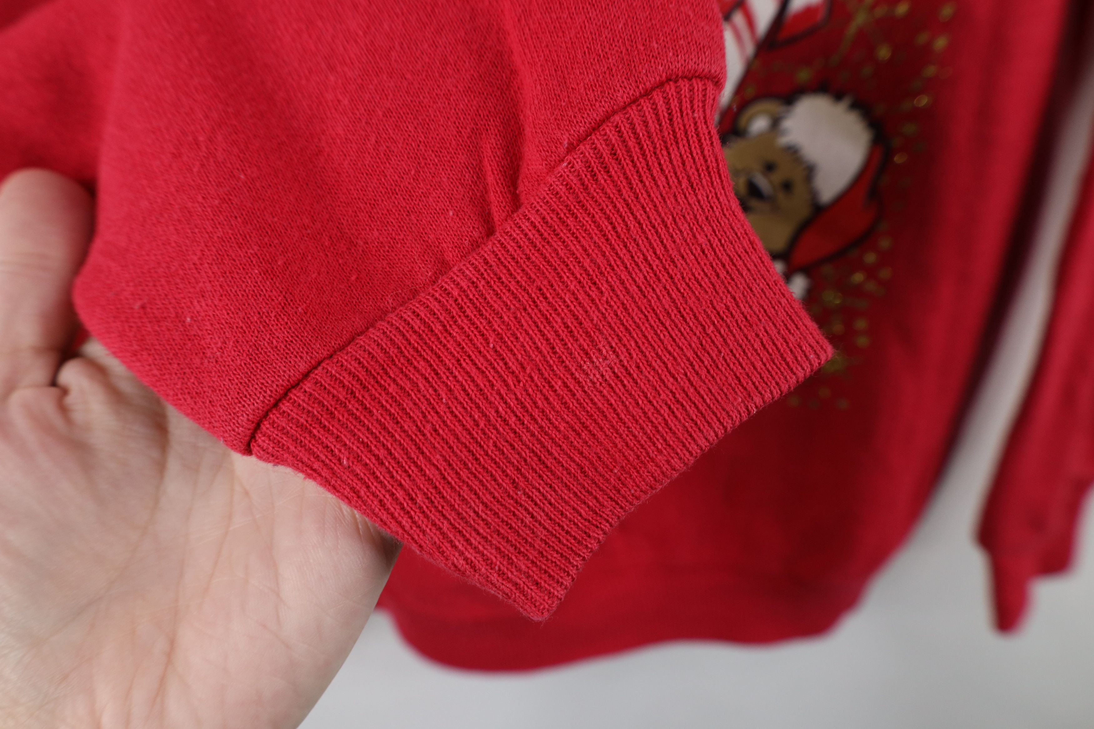 Vintage Vintage 90s Streetwear Bear Puppy Dog Crewneck Sweatshirt Size L / US 10 / IT 46 - 7 Thumbnail