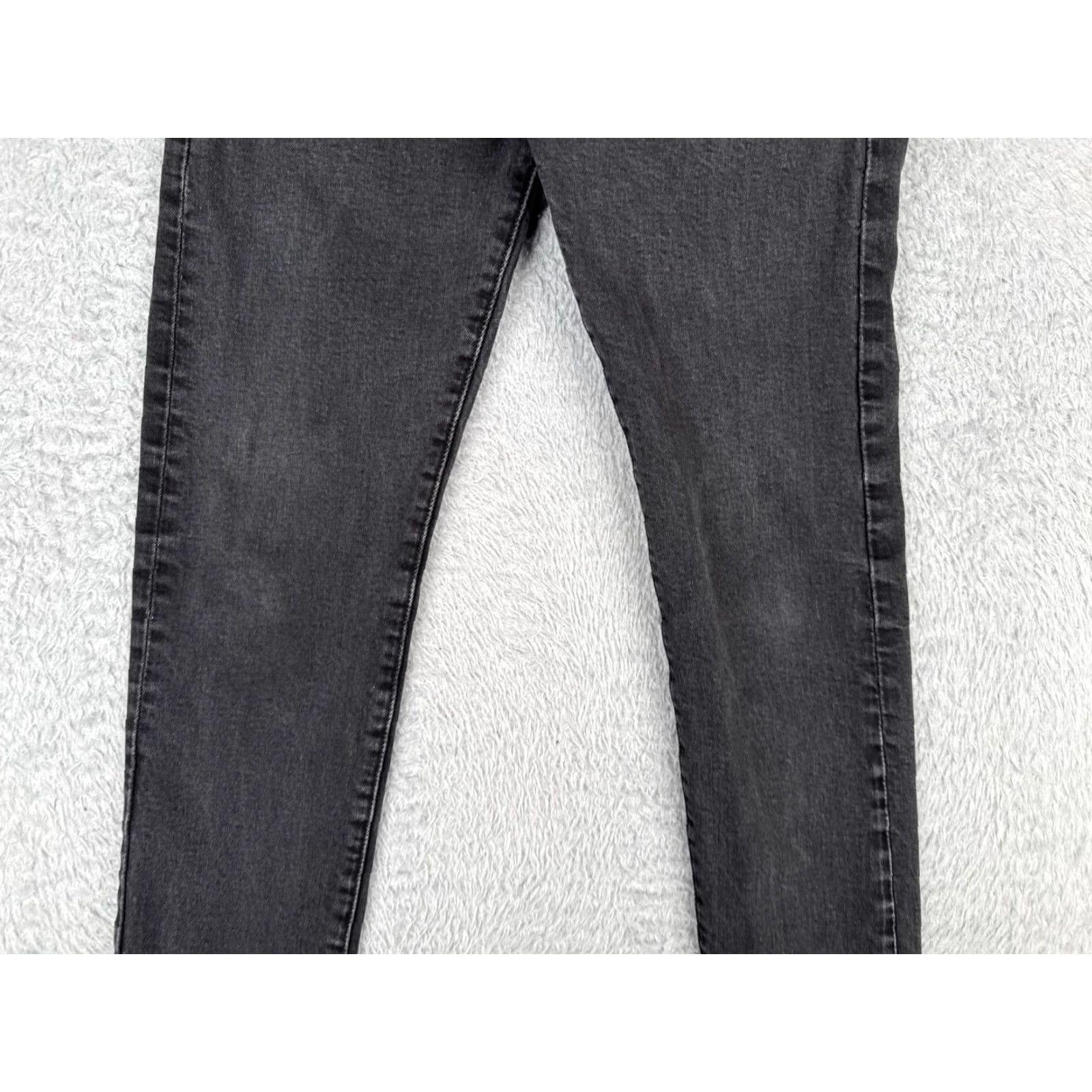 Levi's VINTAGE Levi's 512 Jeans Men Slim Taper 27x27 Black Denim 512 Levi's 500 Series Jeans Mens Slim Size US 30 / EU 46 - 3 Thumbnail