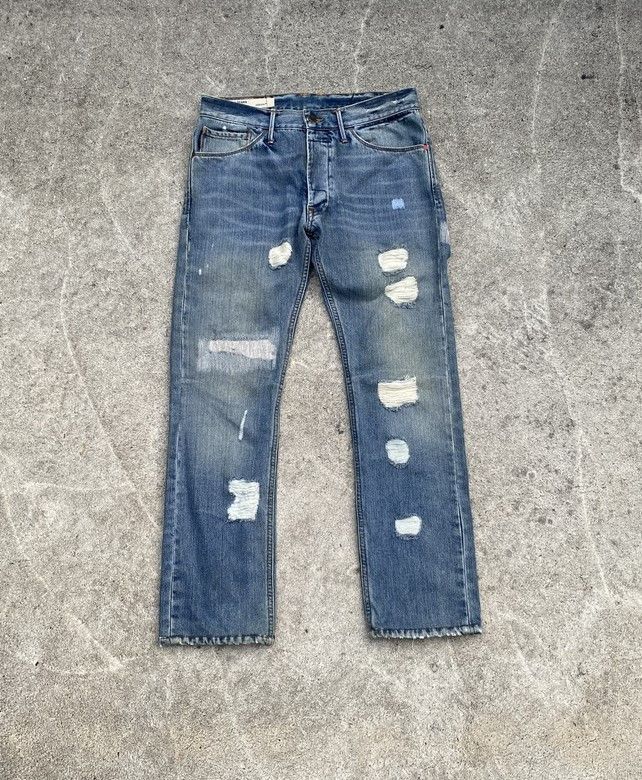 20471120 × 55DSL 55 DSL Mod Pearn Slimfit distressed denim undercover style Size US 30 / EU 46 - 2 Thumbnail