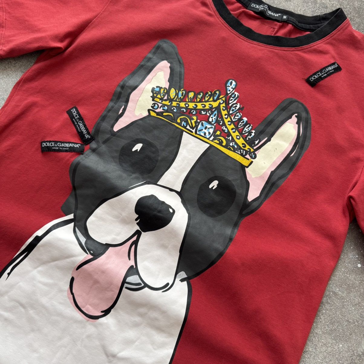 Dolce & Gabbana D&G Dolce & Gabbana «2018 Year of the Dog» T-Shirt Size M / US 6-8 / IT 42-44 - 7 Thumbnail