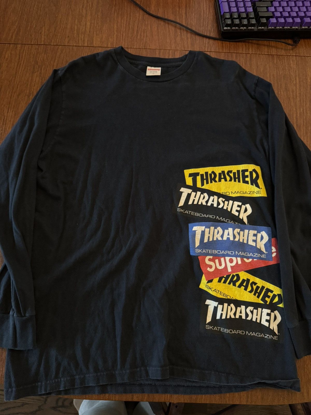 Supreme × Thrasher Supreme X thrasher long sleeve Size US M / EU 48-50 / 2 - 1 Thumbnail