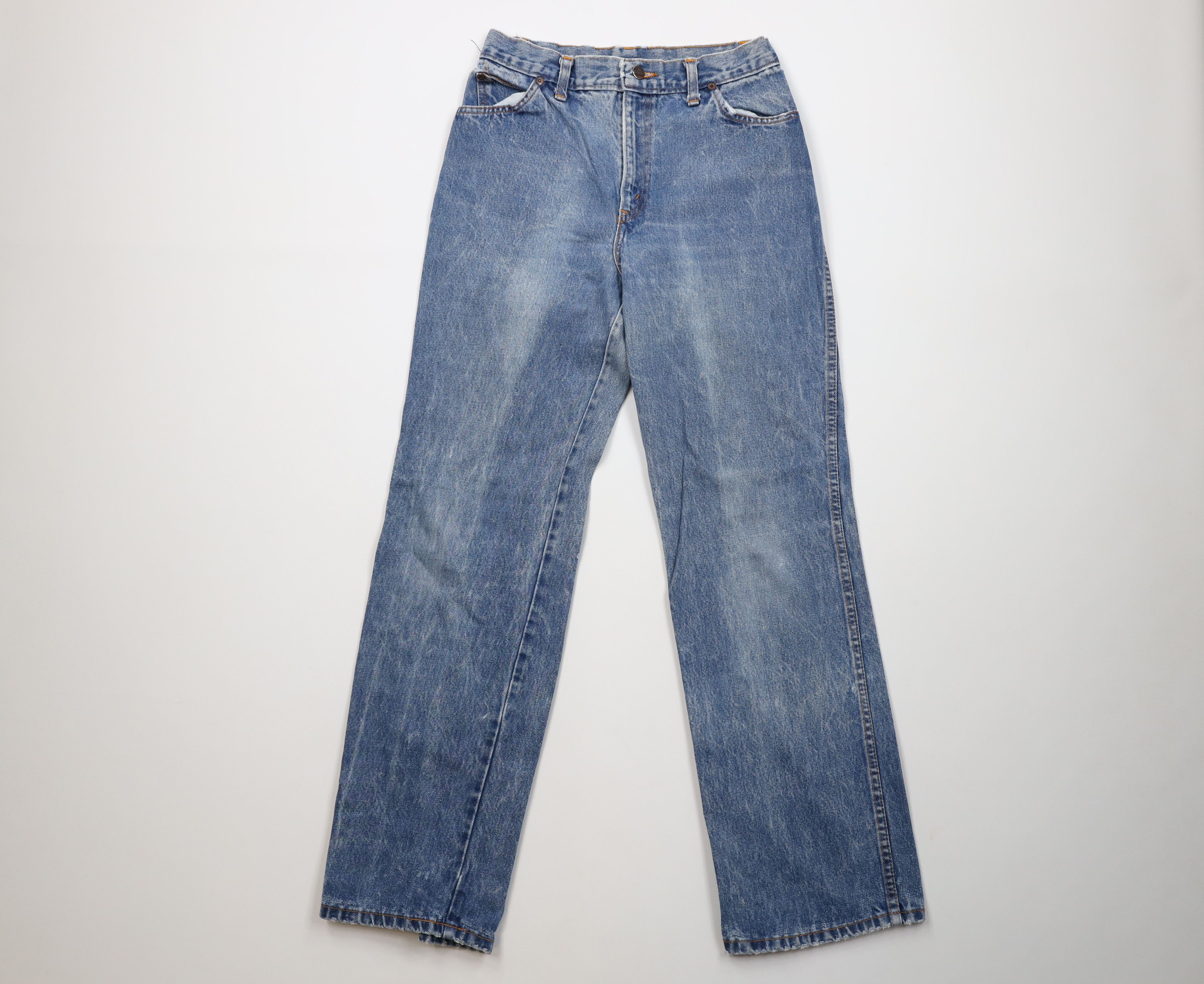 Vintage Vintage 80s 90s Streetwear Wide Leg Denim Jeans Blue USA Size 36" / US 14 / IT 50 - 1 Thumbnail