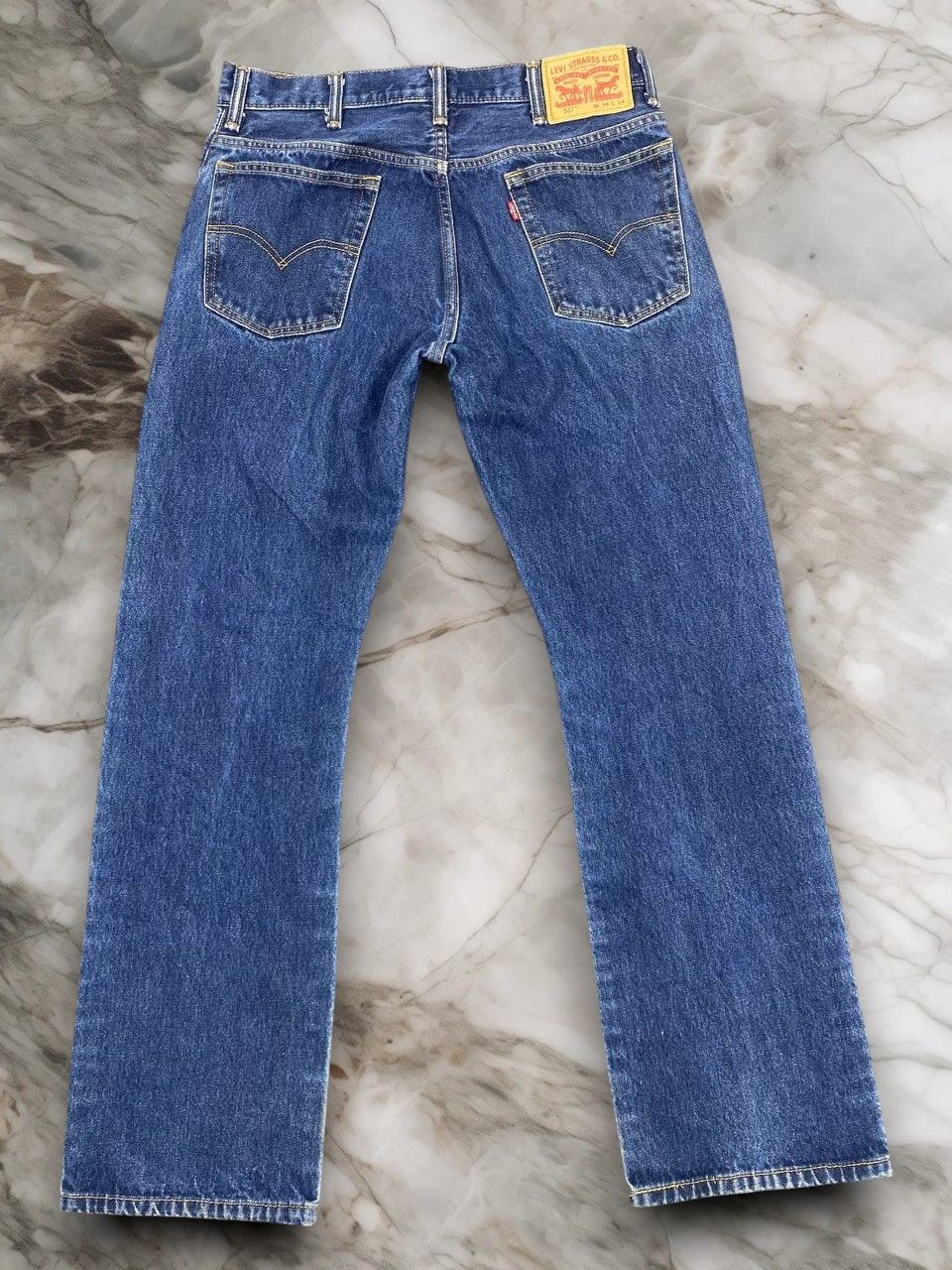 Levi's levis 517 bootcut flare slightly distressed denim Size US 34 / EU 50 - 2 Thumbnail