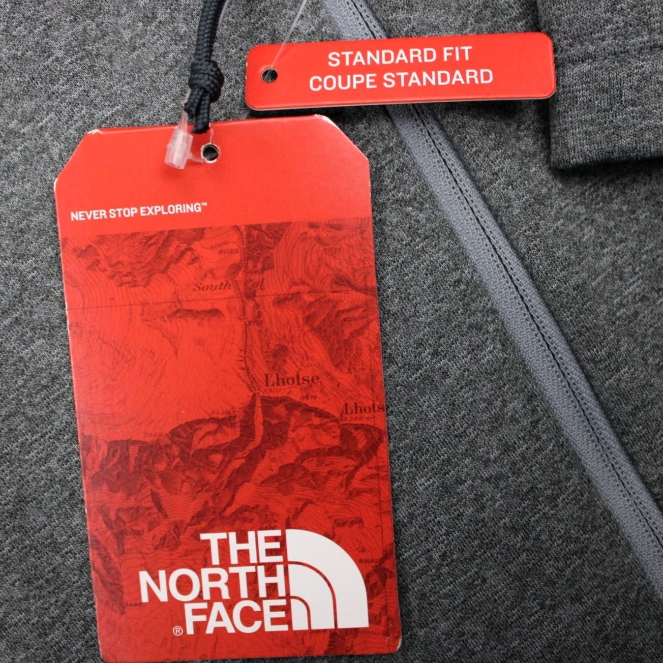 The North Face The North Face Shirt Mens XL Gray Sweatshirt NWT Canyon Flats Full Zip TNF Jacket Size US XL / EU 56 / 4 - 7 Thumbnail