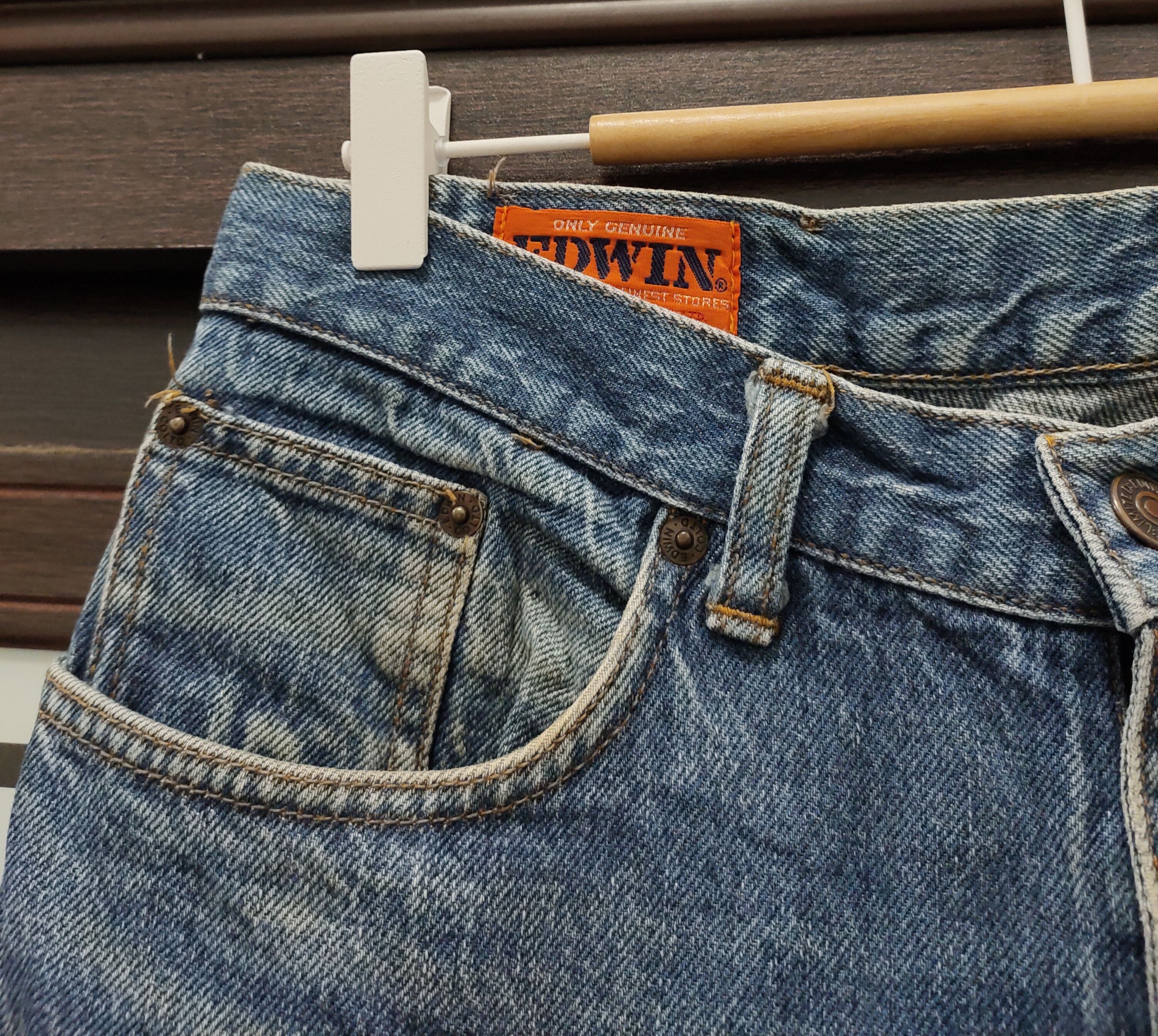 Japanese Brand 💥 Flared Bootcut Edwin Frontier Denim 💥 Size US 32 / EU 48 - 10 Thumbnail