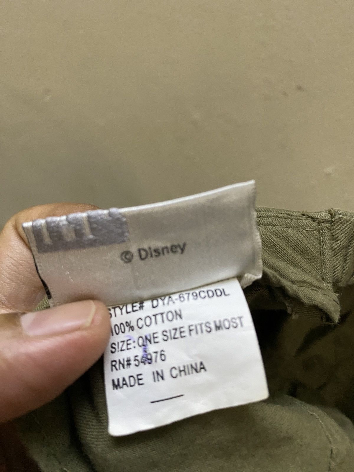 Disney Very Rare Vintage Distressed 90’s Mickey Painter Hat Size ONE SIZE - 6 Thumbnail