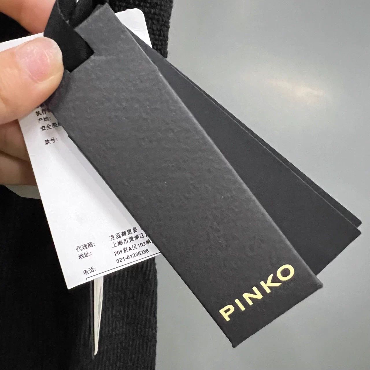 Pinko PINKO black cami dress 36 NWT Size XS / US 0-2 / IT 36-38 - 5 Thumbnail